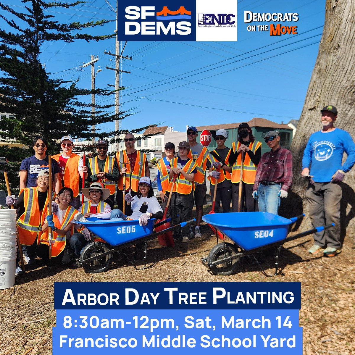 Arbor Day Tree Planting - Neighborhood Beautification Day