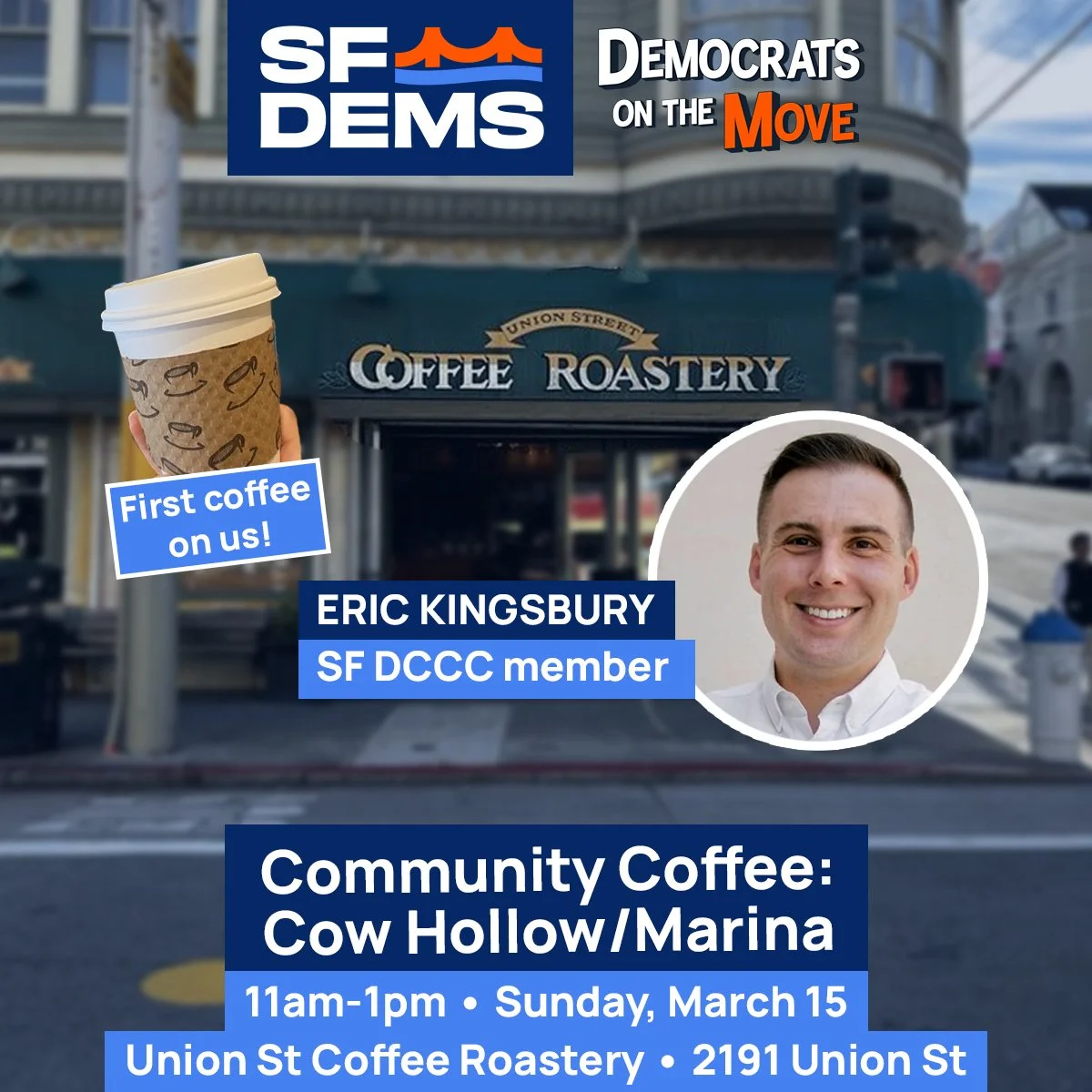 Community Coffee in Cow Hollow/Marina 