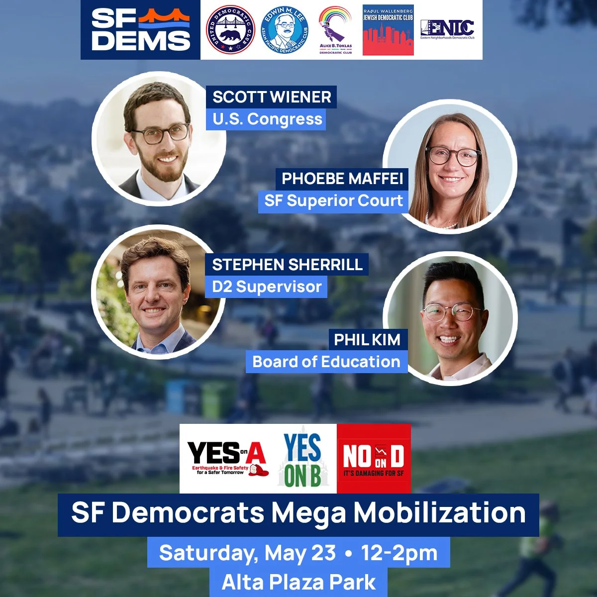 SF Democrats Mega Mobilization