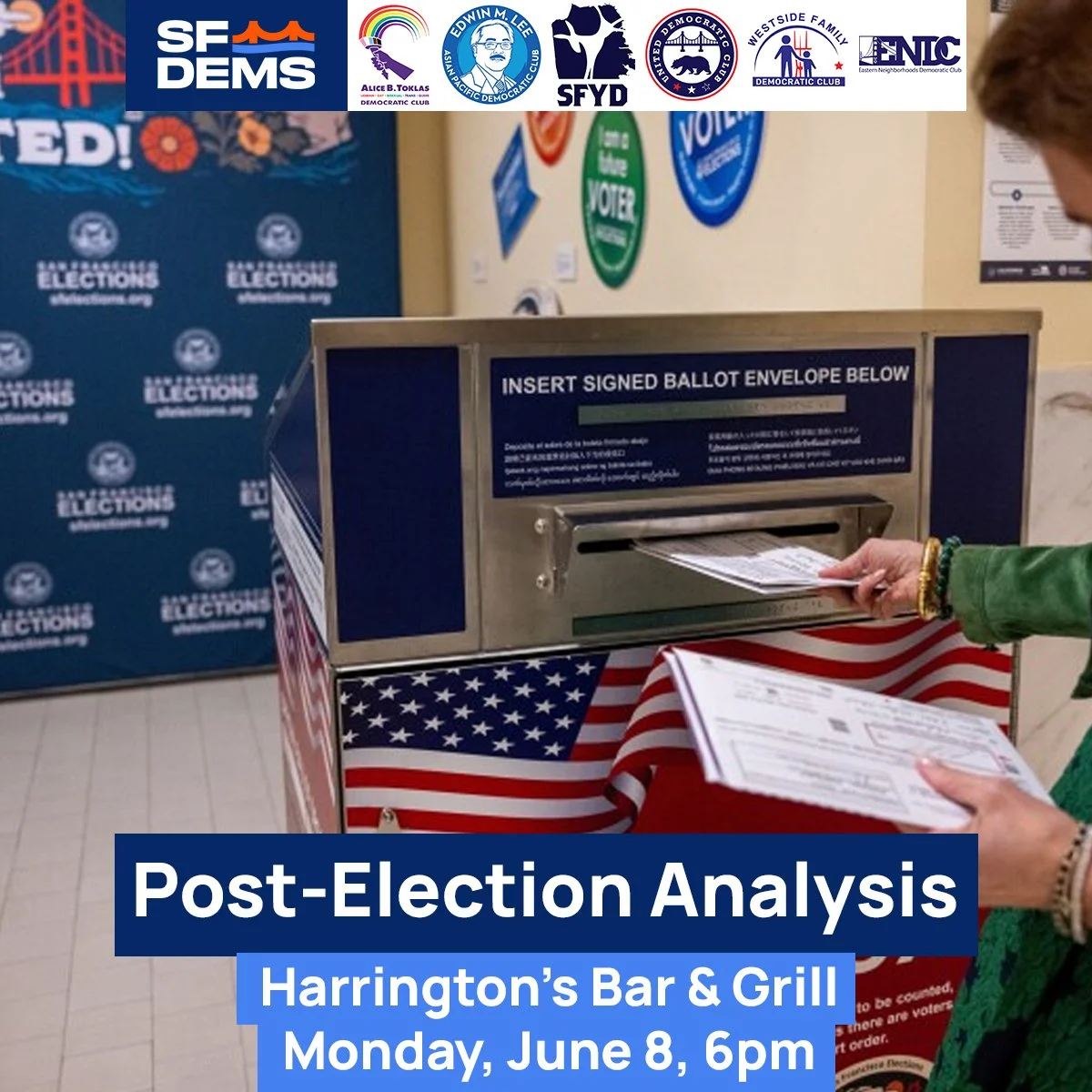 Post-Election Analysis with the San Francisco Democratic Party