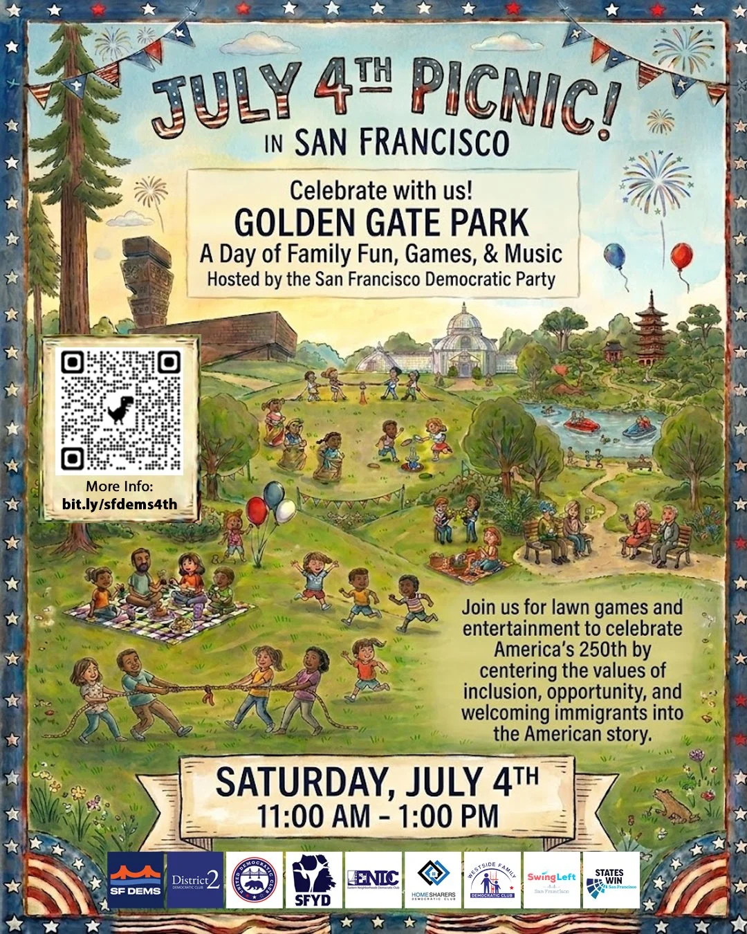 Fourth of July Celebration Picnic