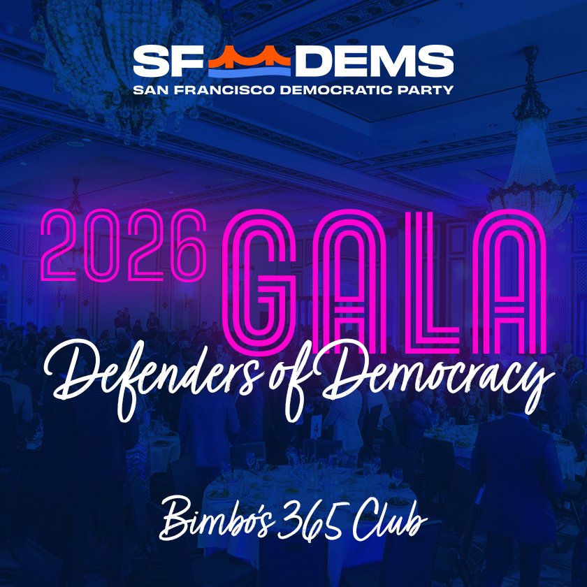 San Francisco Democratic Party 2026 Gala
