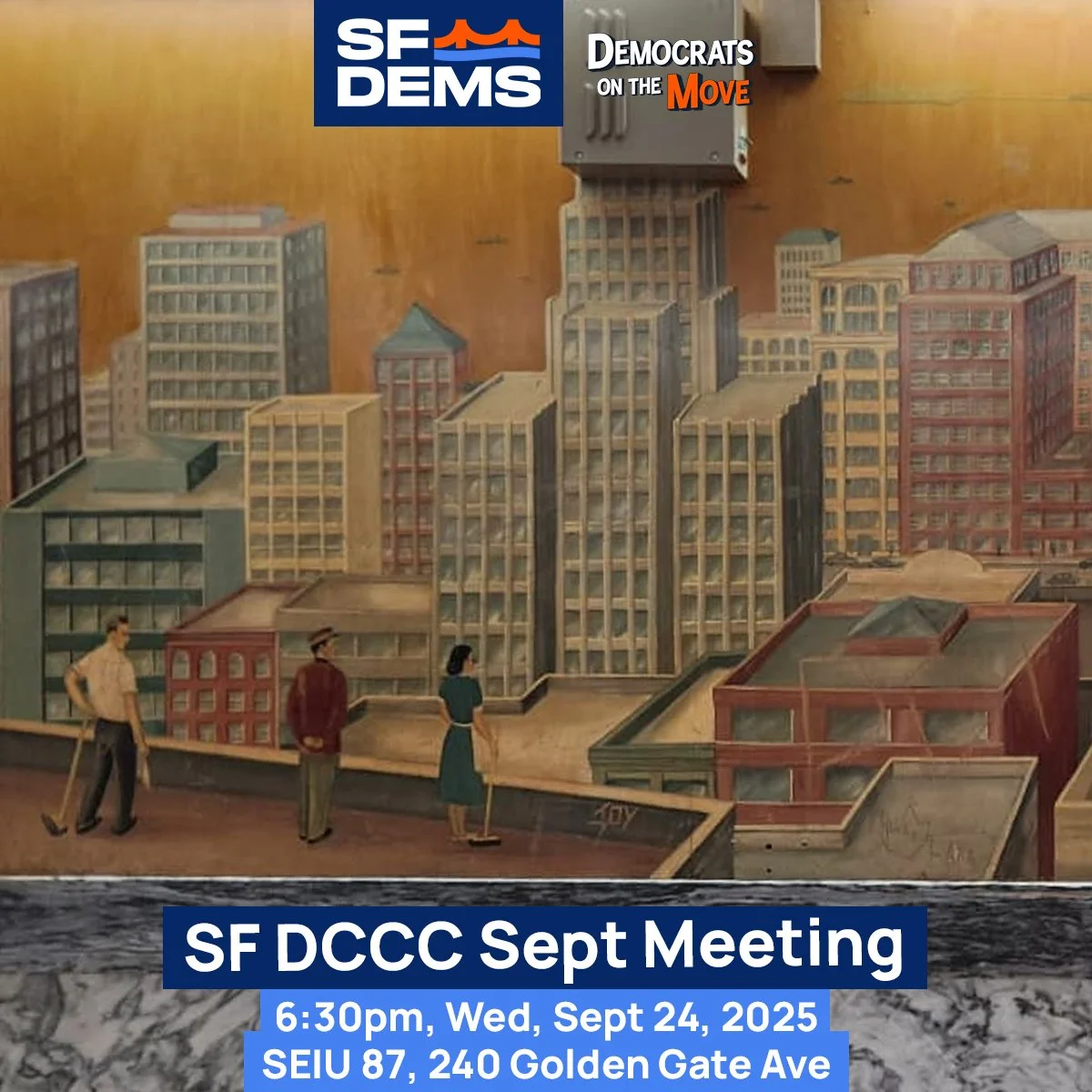 SF DCCC September Monthly Meeting
