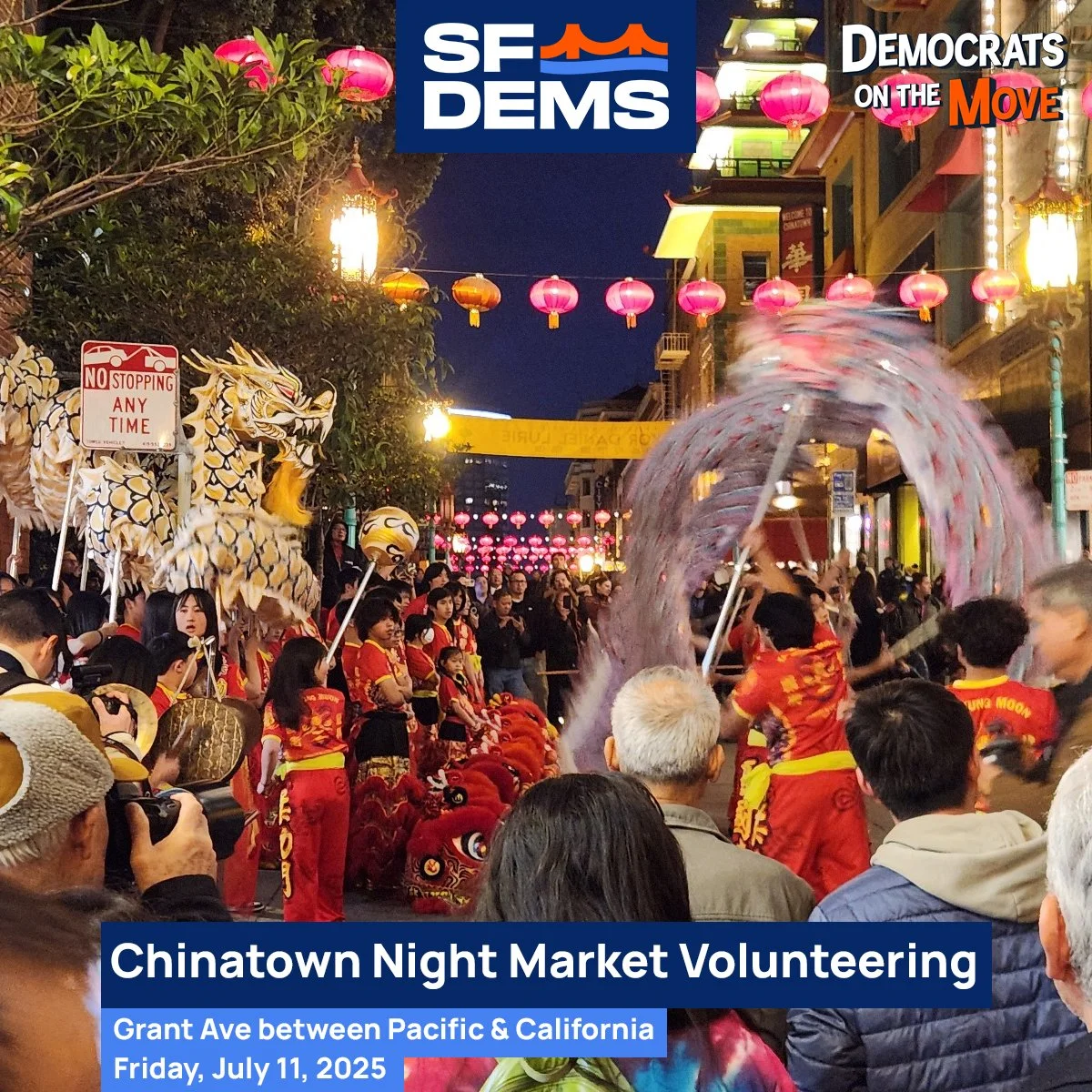 Chinatown Night Market Volunteering
