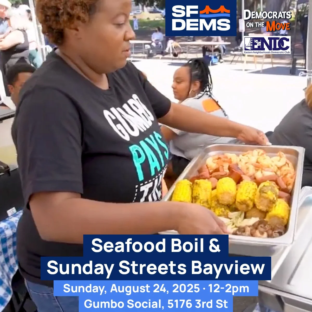 Social Event: Seafood Boil & Sunday Streets