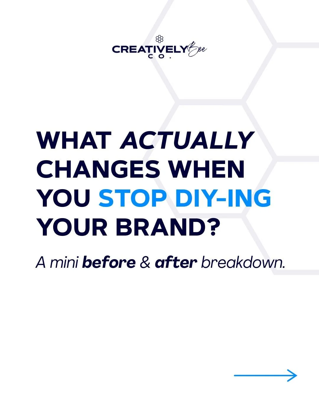 The real "before" of most brands isn&rsquo;t just a messy logo: it&rsquo;s messy decisions.
 
A recent client came to us with:
- Offers that tried to serve every kind of client.
- DIY visuals that felt friendly but undercut their expertise.