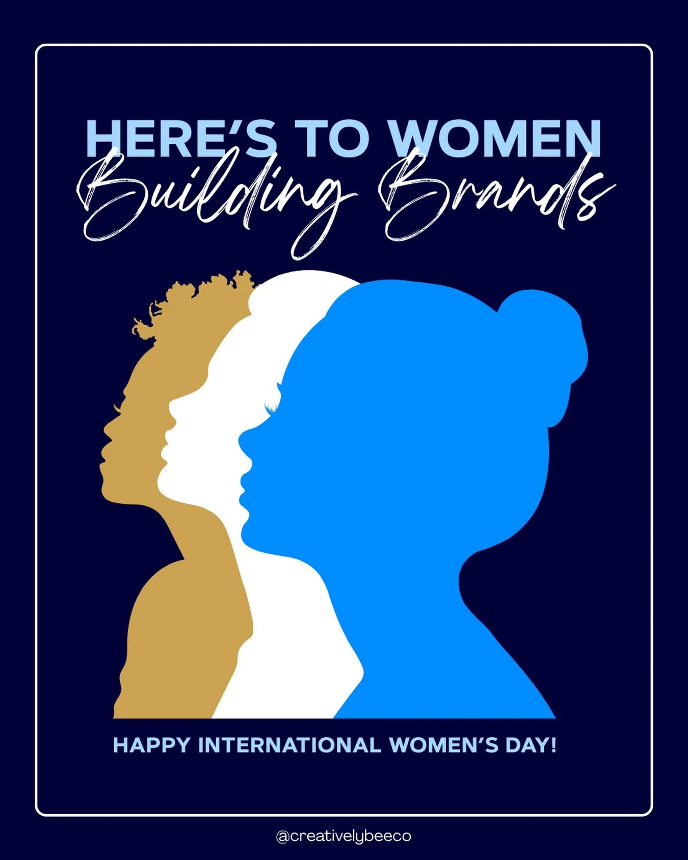 Here&rsquo;s to the women building brands, businesses, and bold ideas.💙🤍

The founders.
The creatives.
The strategists.
The visionaries.

To the women turning vision into reality every day.

Happy International Women&rsquo;s Day. 🐝

#International