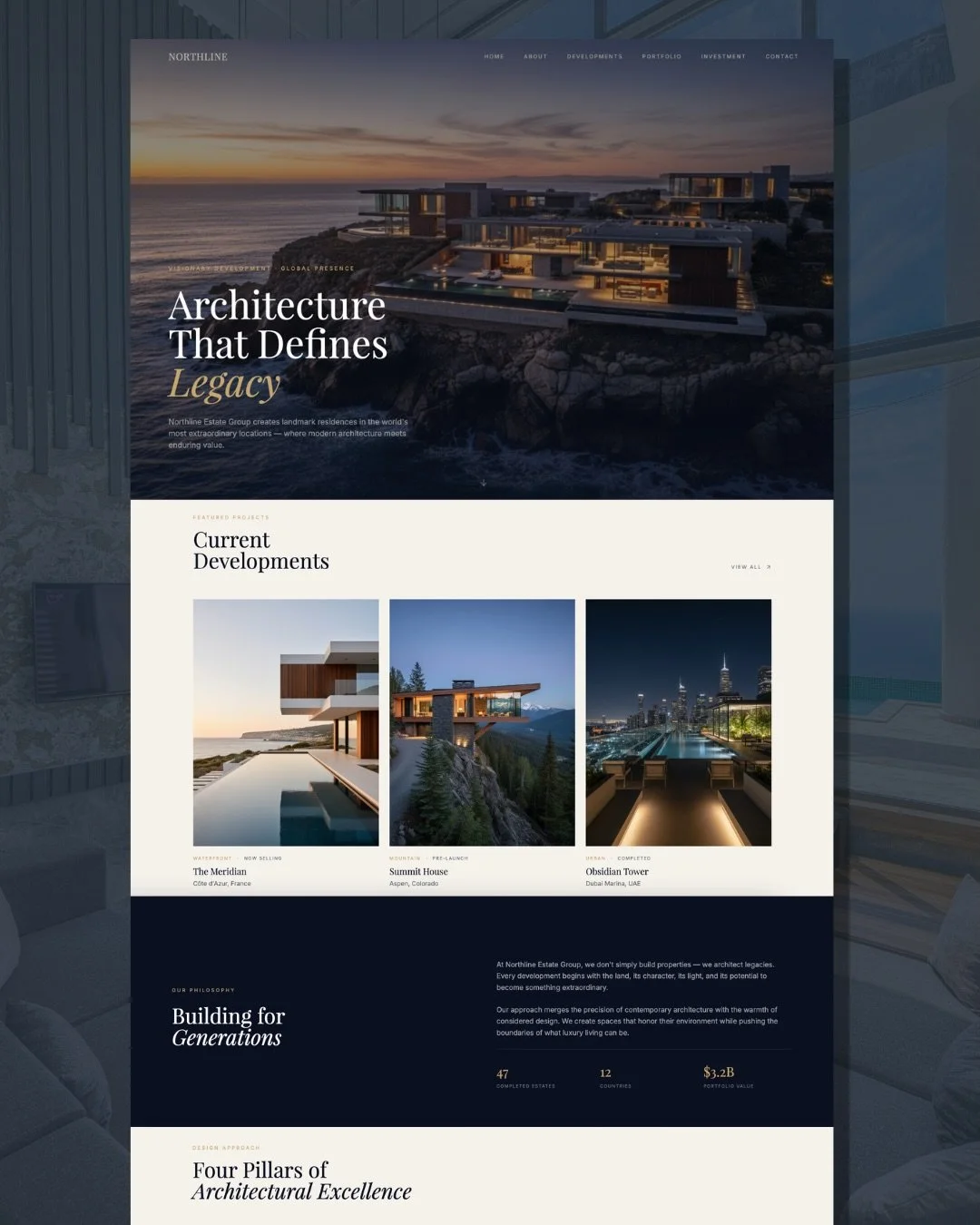 Been a little quiet over here lately ✨

We&rsquo;ve been deep in client projects behind the scenes while also navigating some family matters, but it feels good to finally share something new again.

Northline Estate Group website was designed to feel