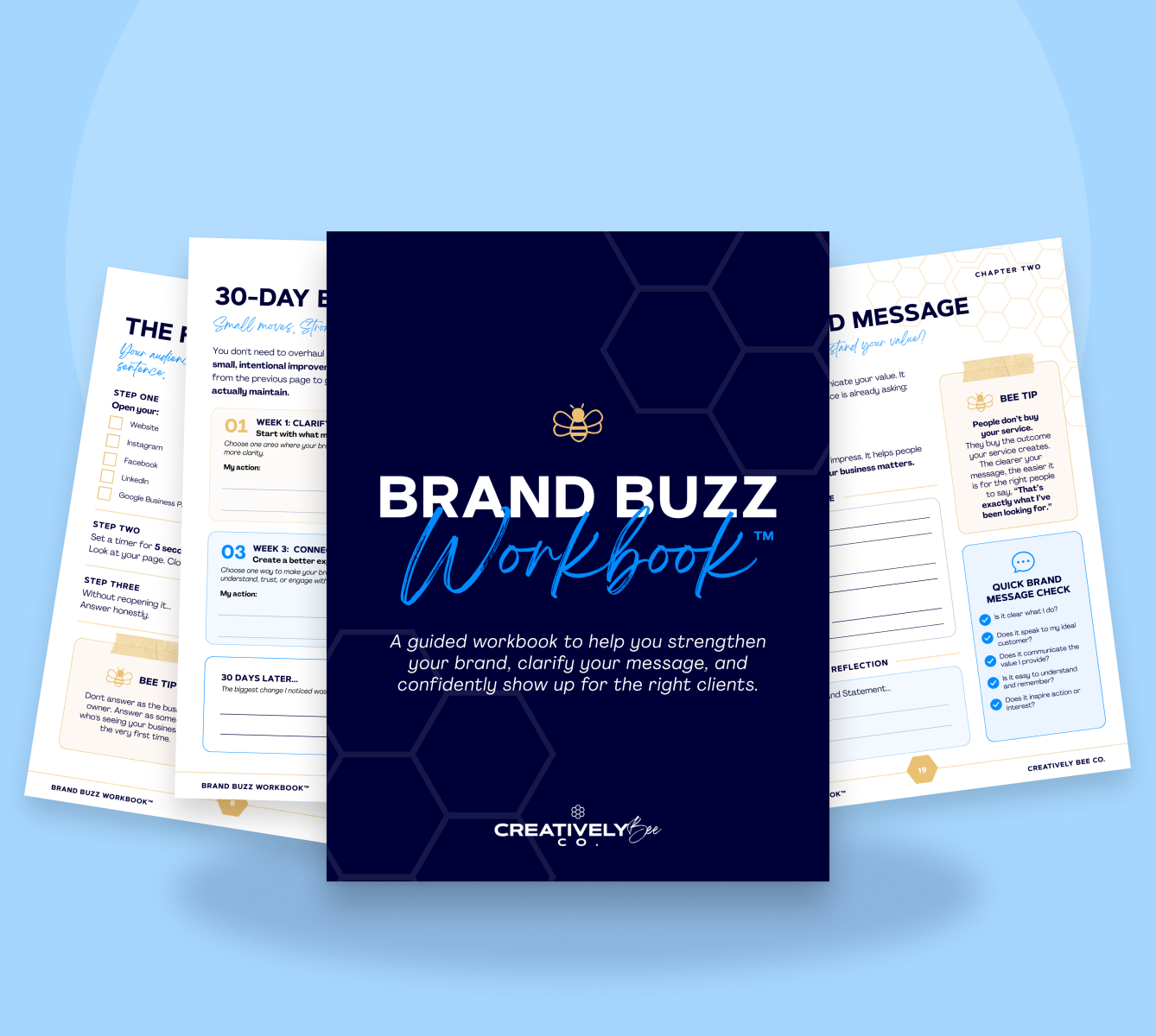 Brand Buzz Workbook™ | Fillable + Printable Brand Audit