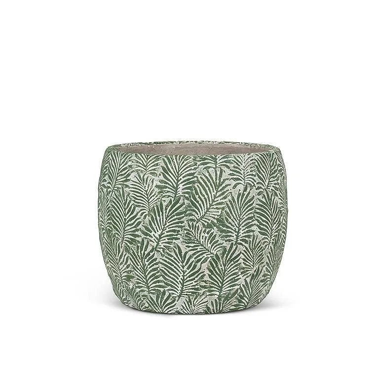 Small Green Leaf Planter