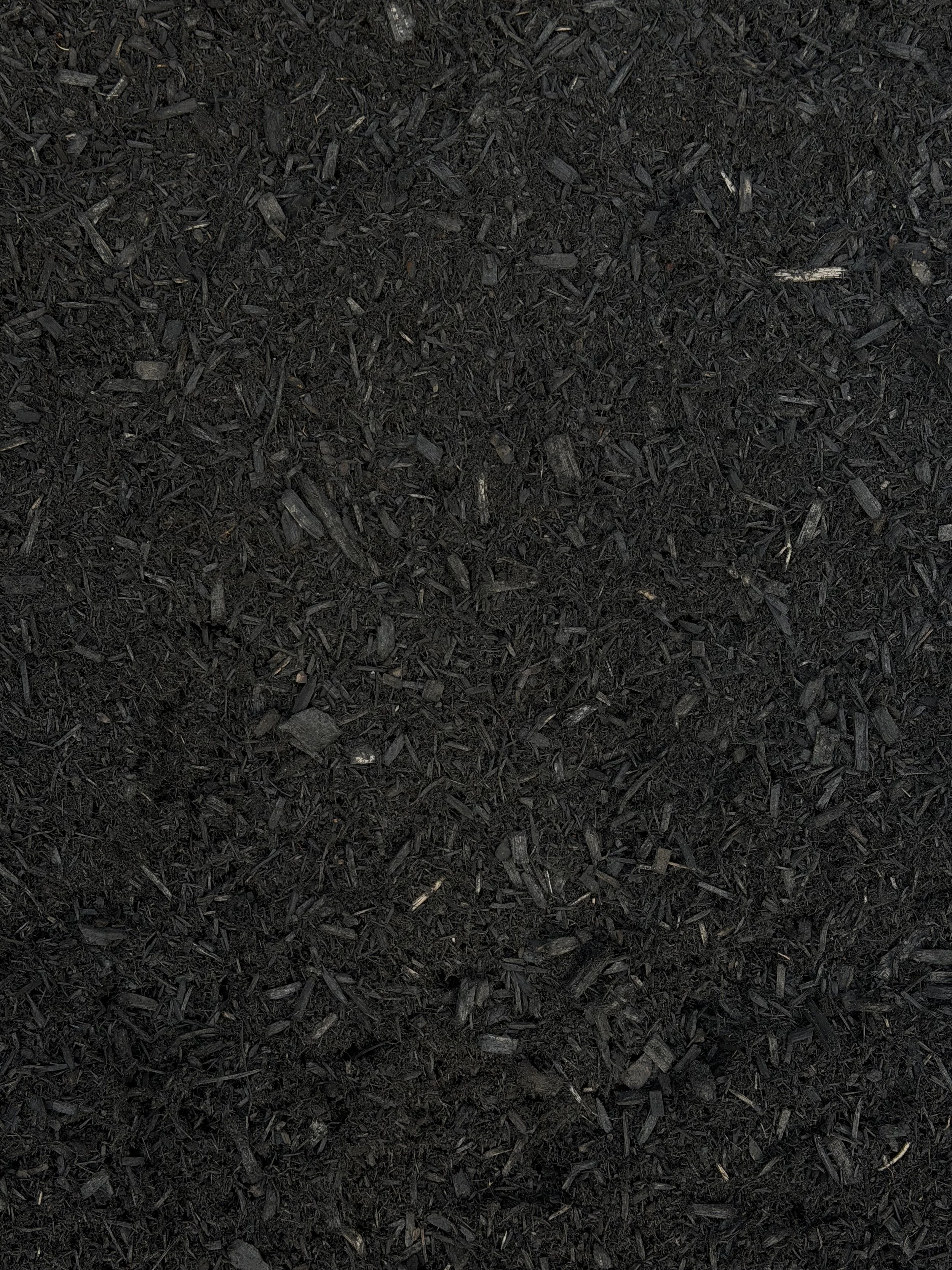 Premium Black Pine Mulch (Dyed)