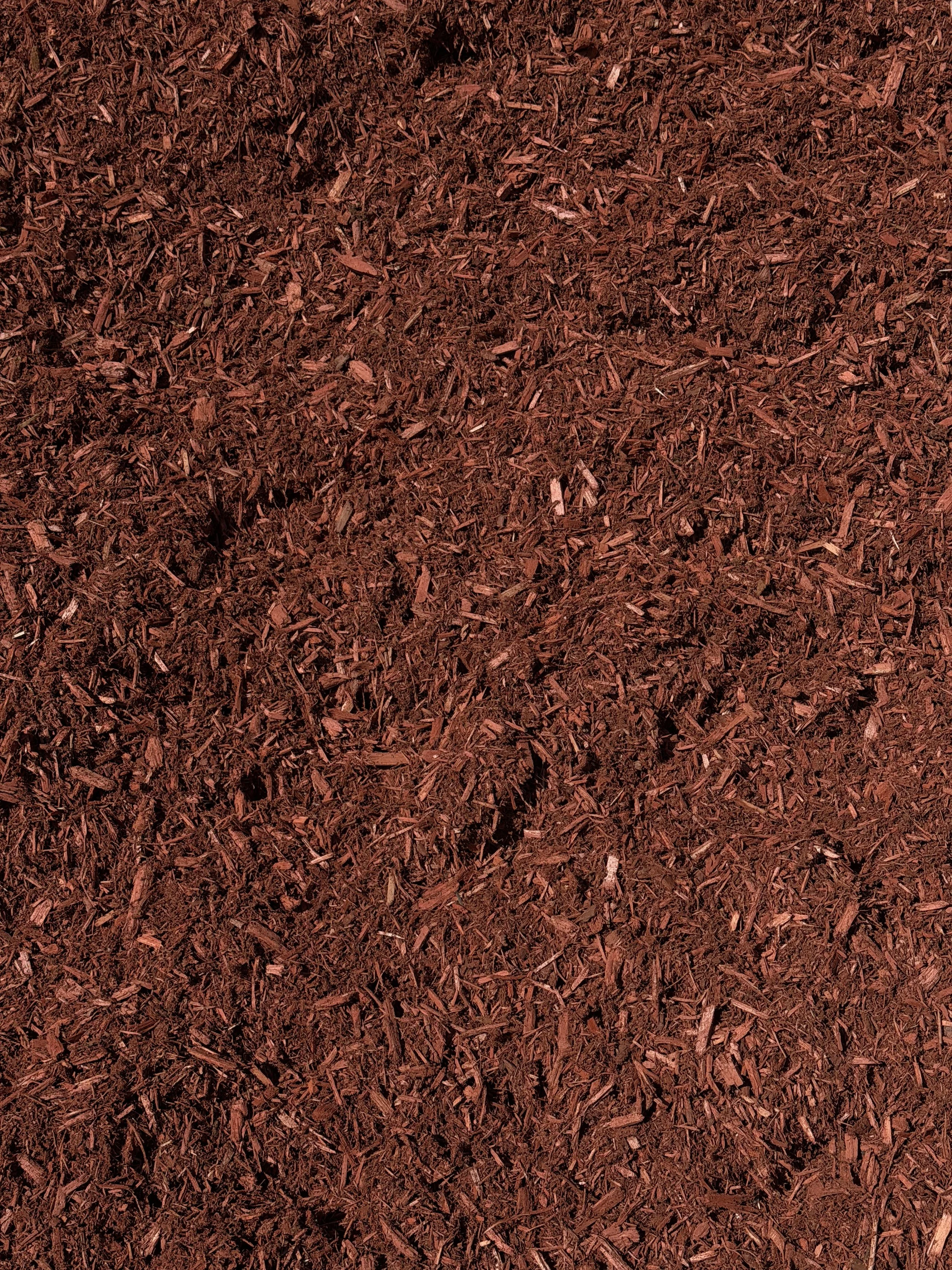 Premium Red Pine Mulch (Dyed)