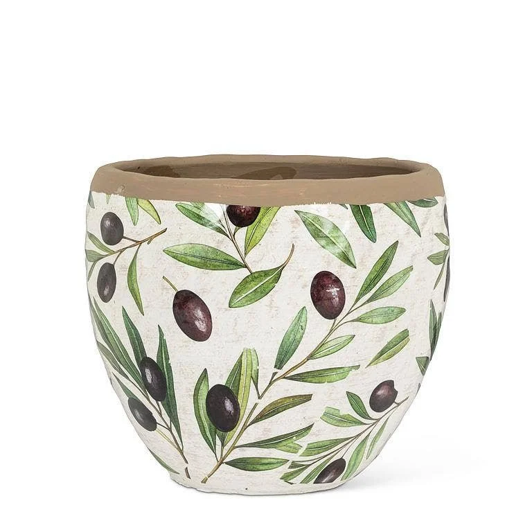 Medium Olive & Branch Planter