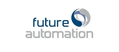 Future Automation logo with stylized blue and gray symbol and text.