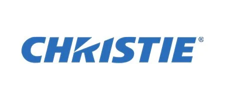 The image features a logo with the word 'CHRISTIE' in bold blue uppercase letters.