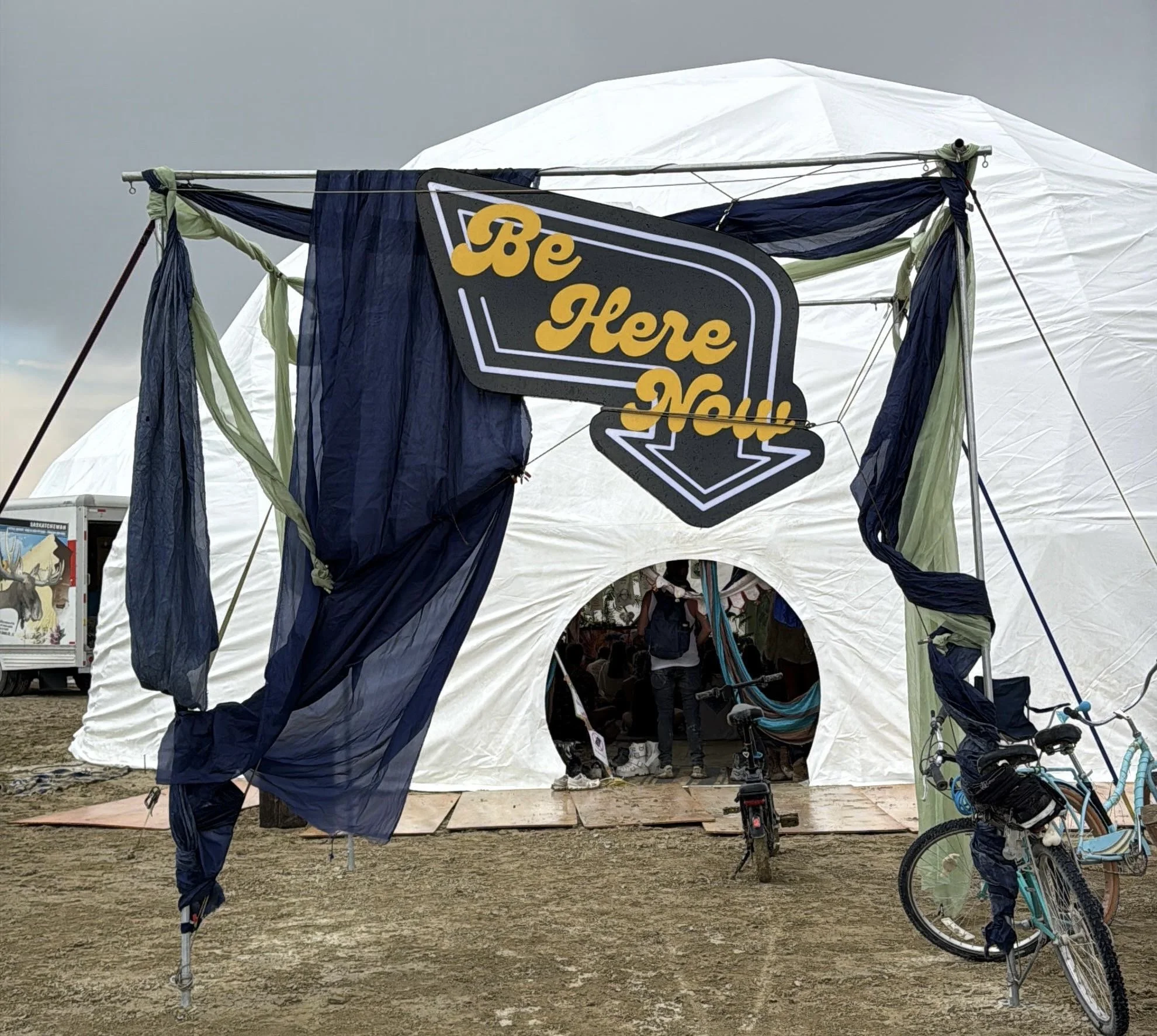 Welcome to the Be Here Now Dome!
