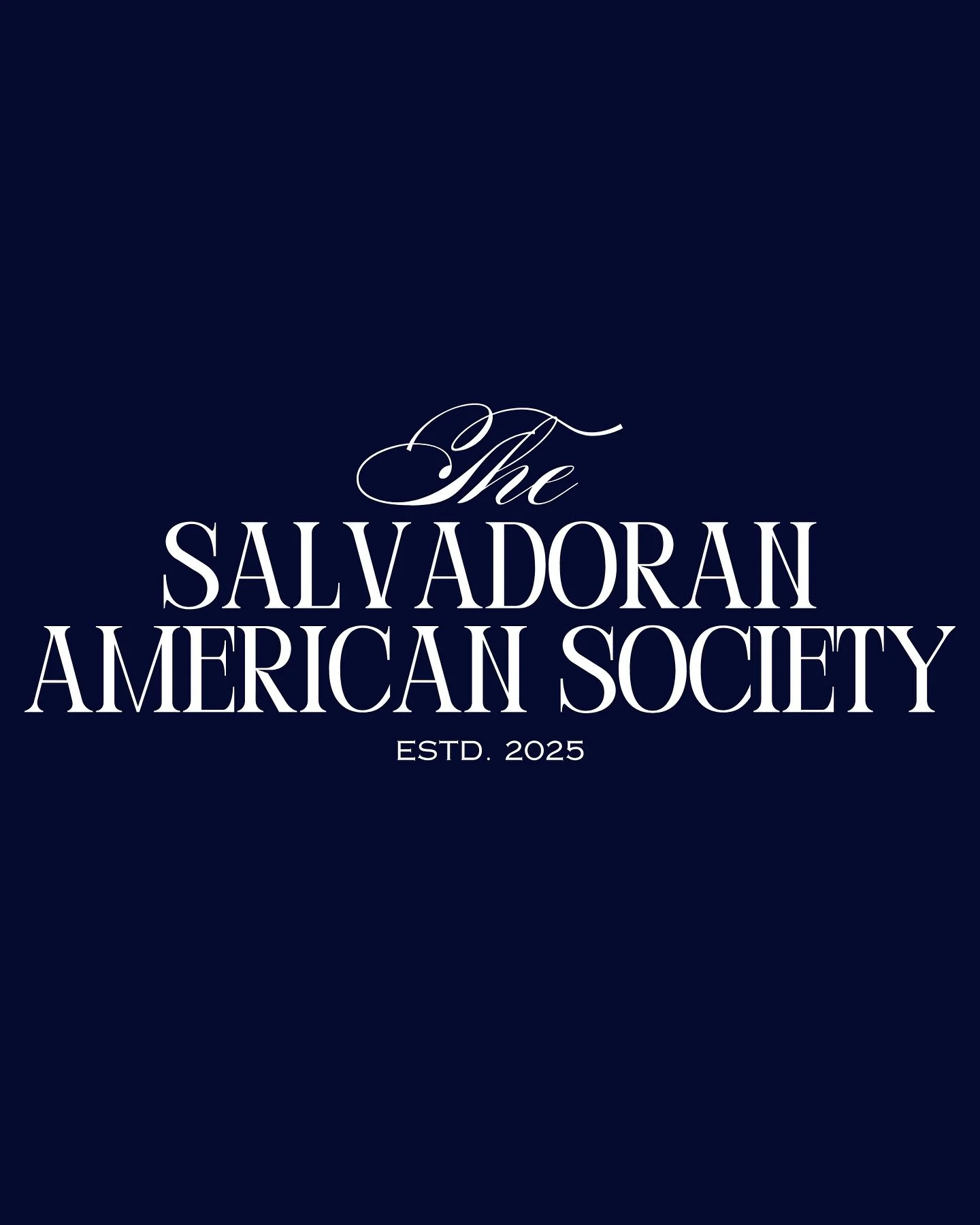We are pleased to announce the early formation of The Salvadoran American Society &mdash; an endeavor dedicated to strengthening Salvadoran American identity and deepening the relationship between the United States of America and El Salvador. 🇺🇸🤝?