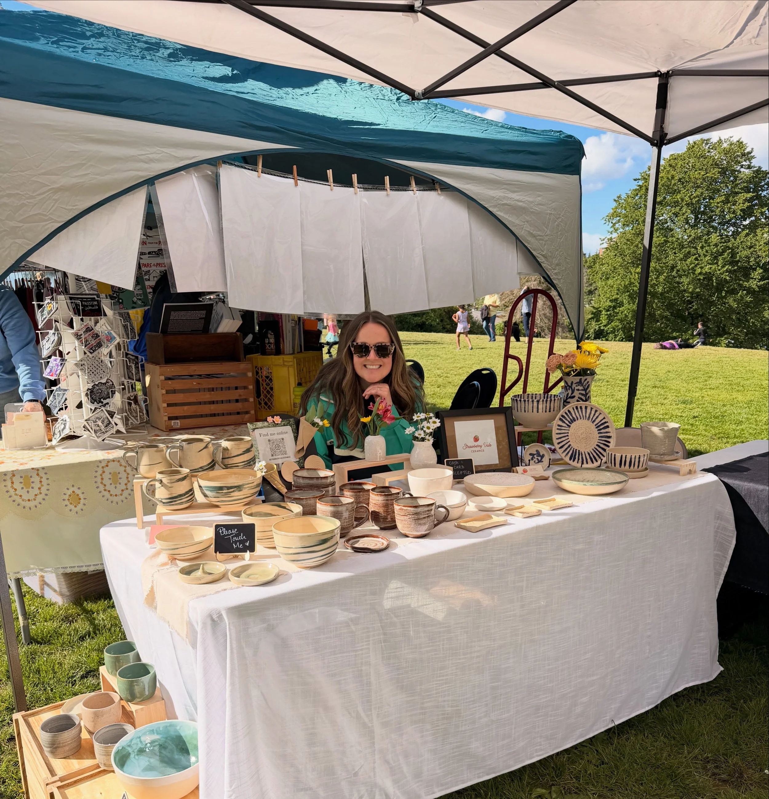 We had so much fun at VicWest Fest yesterday 🥰

Thank you to @touciceramicstudio for inviting myself &amp; the other instructors along to sell our ceramics! @baileytothceramics &amp; @matthewjamespottery are so fun to hang out with &amp; made for th