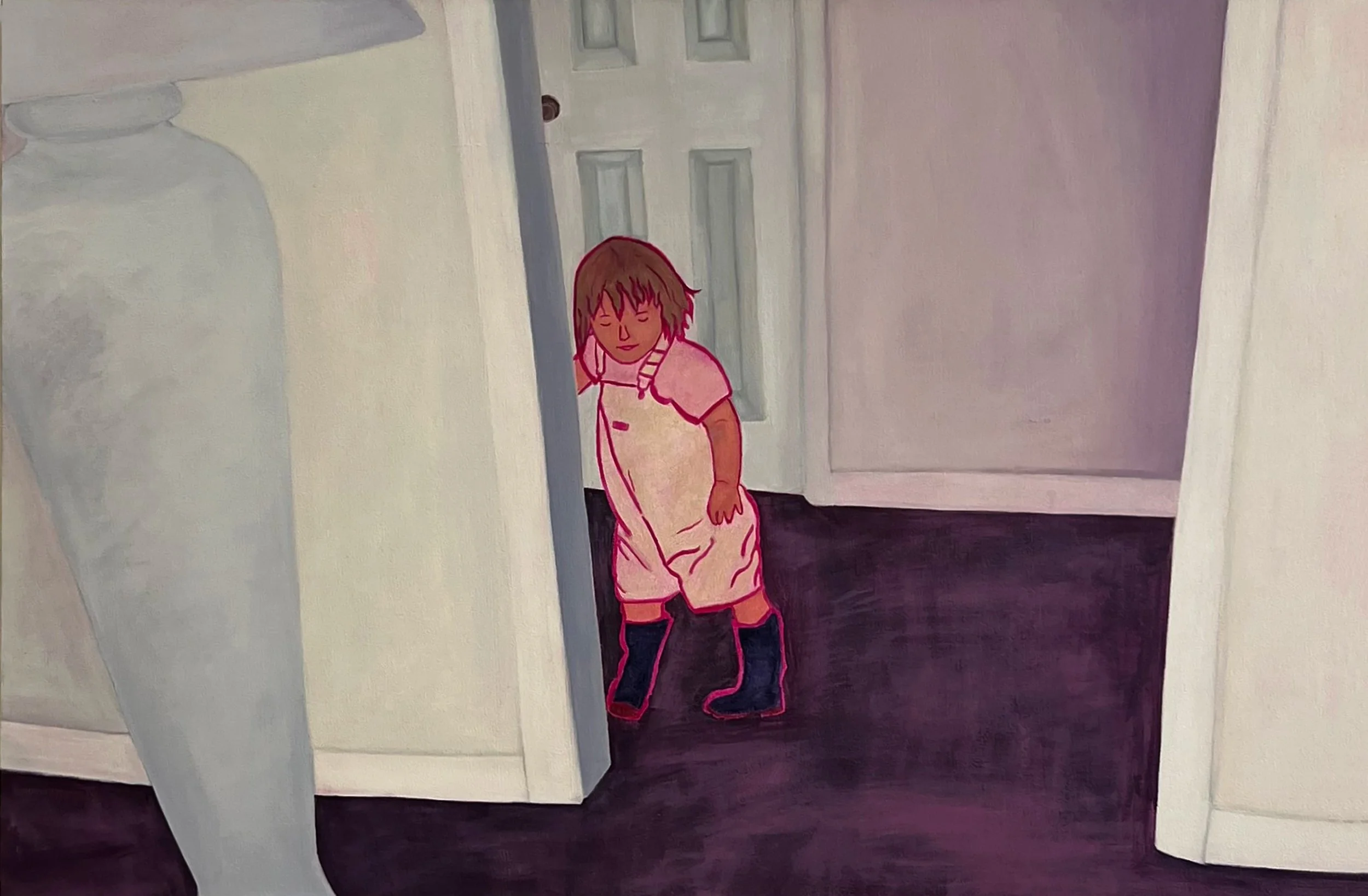 "Hallway"
2025
24x36
Acrylic on canvas