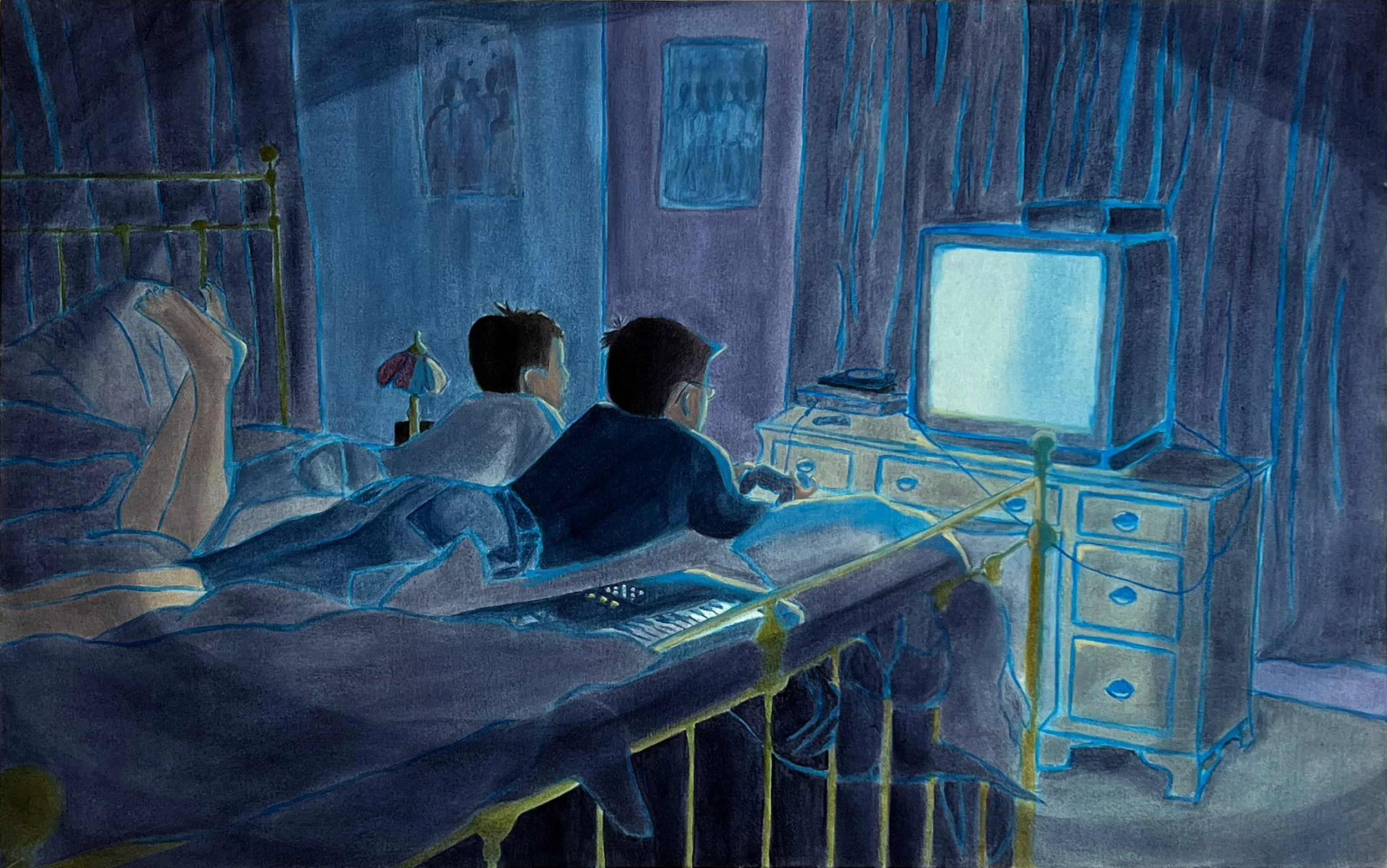 "Playstation"
2025
24x36
Acrylic on canvas