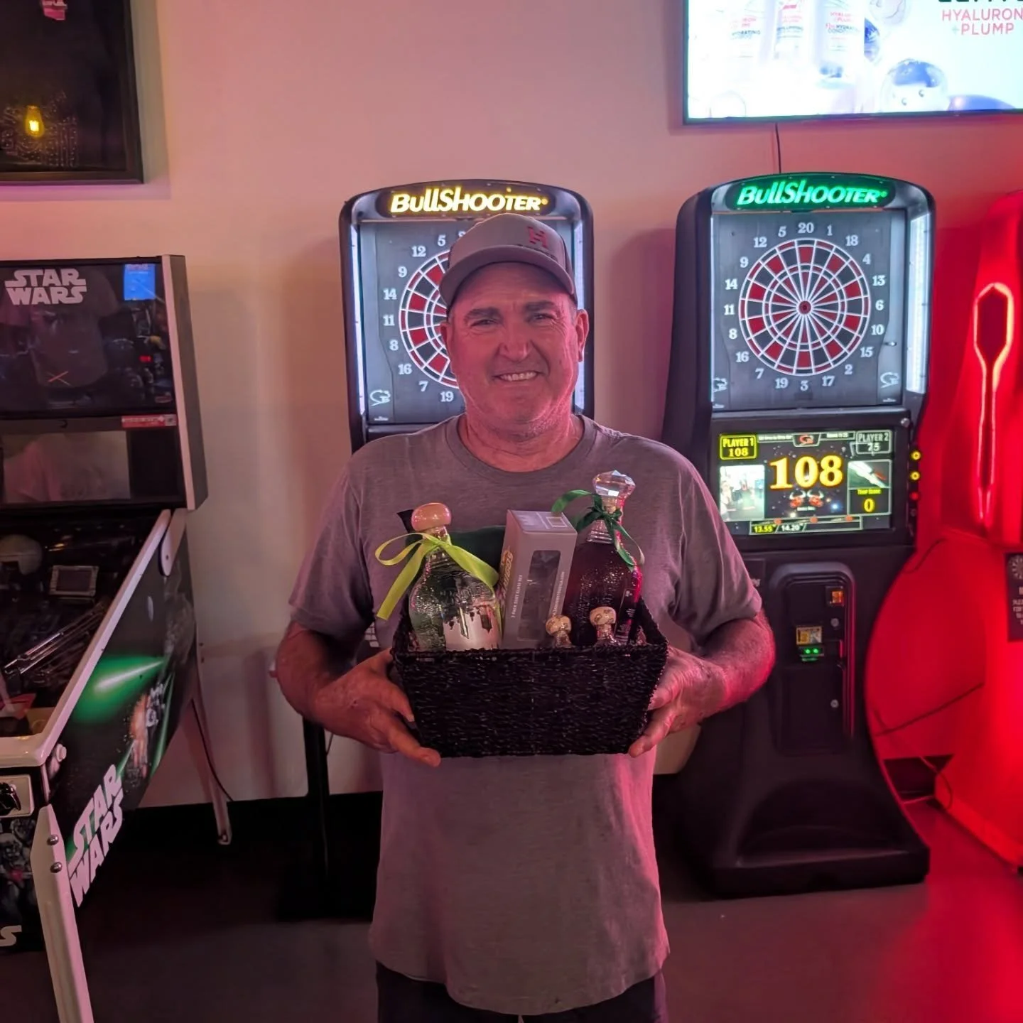 What a great series of darts @ @level1arcadebar_mesa! Congrats to all of our winners and everyone who got to enjoy our last sponsor of the series, @tequila3amigos 

If you didn't know, these are drop in events and you can come to as many as you want 