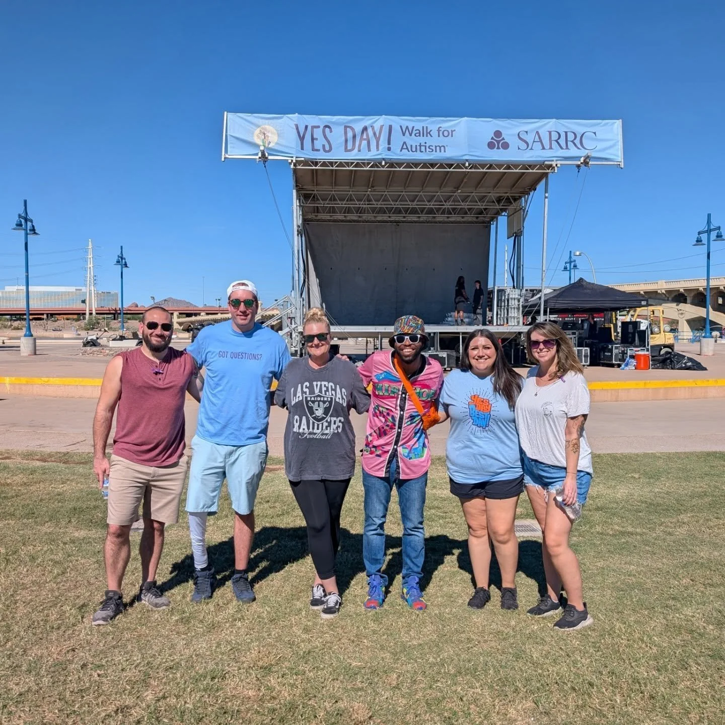 What a day! A massive thank you to the incredible Shield + Wings crew who spent their Sunday helping our amazing partners at SARRC with the YES Day for Autism event cleanup.

Our team of volunteers jumped right in to help with the event teardown, mak