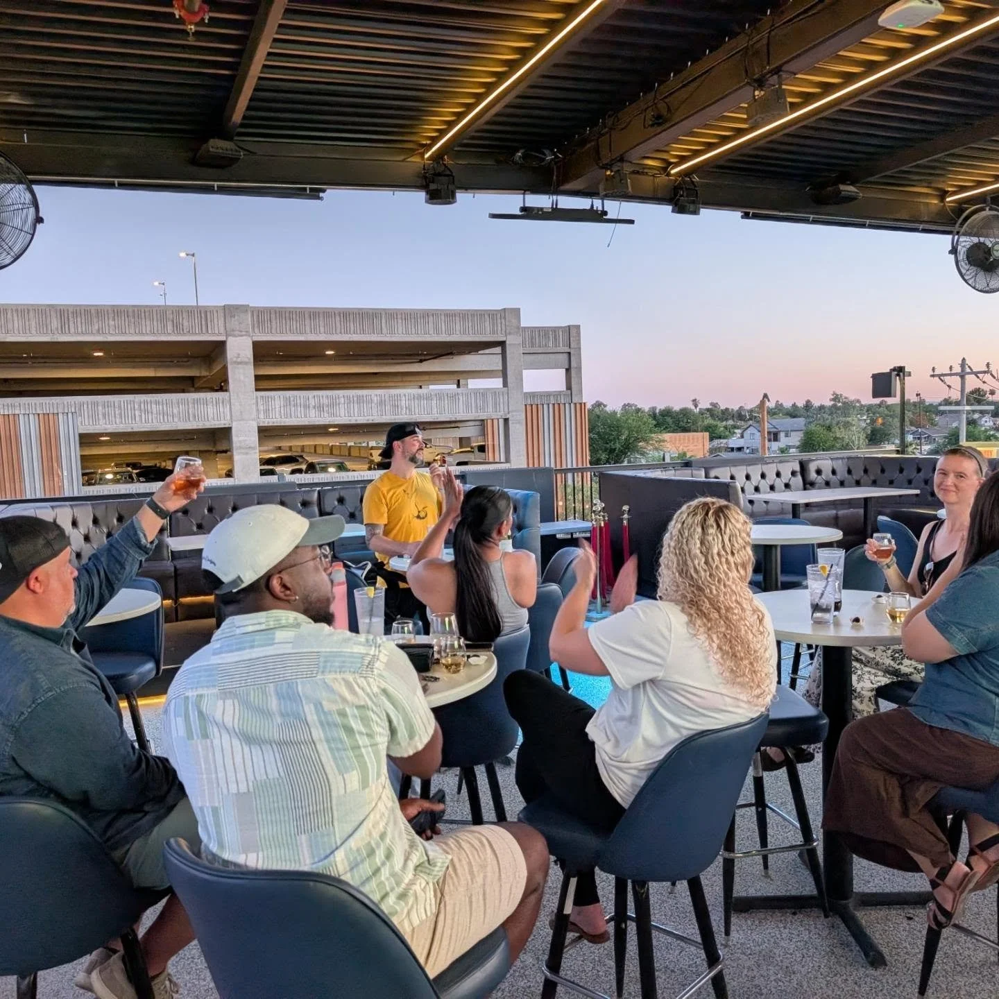 Tuesday night on the Aire rooftop was an absolute vibe! 🌇🍷

A massive thank you to everyone who came out for our June tasting. Jared guided us through an incredible summer lineup, from the crisp, salty Michel Armand Muscadet to the refreshing Patio