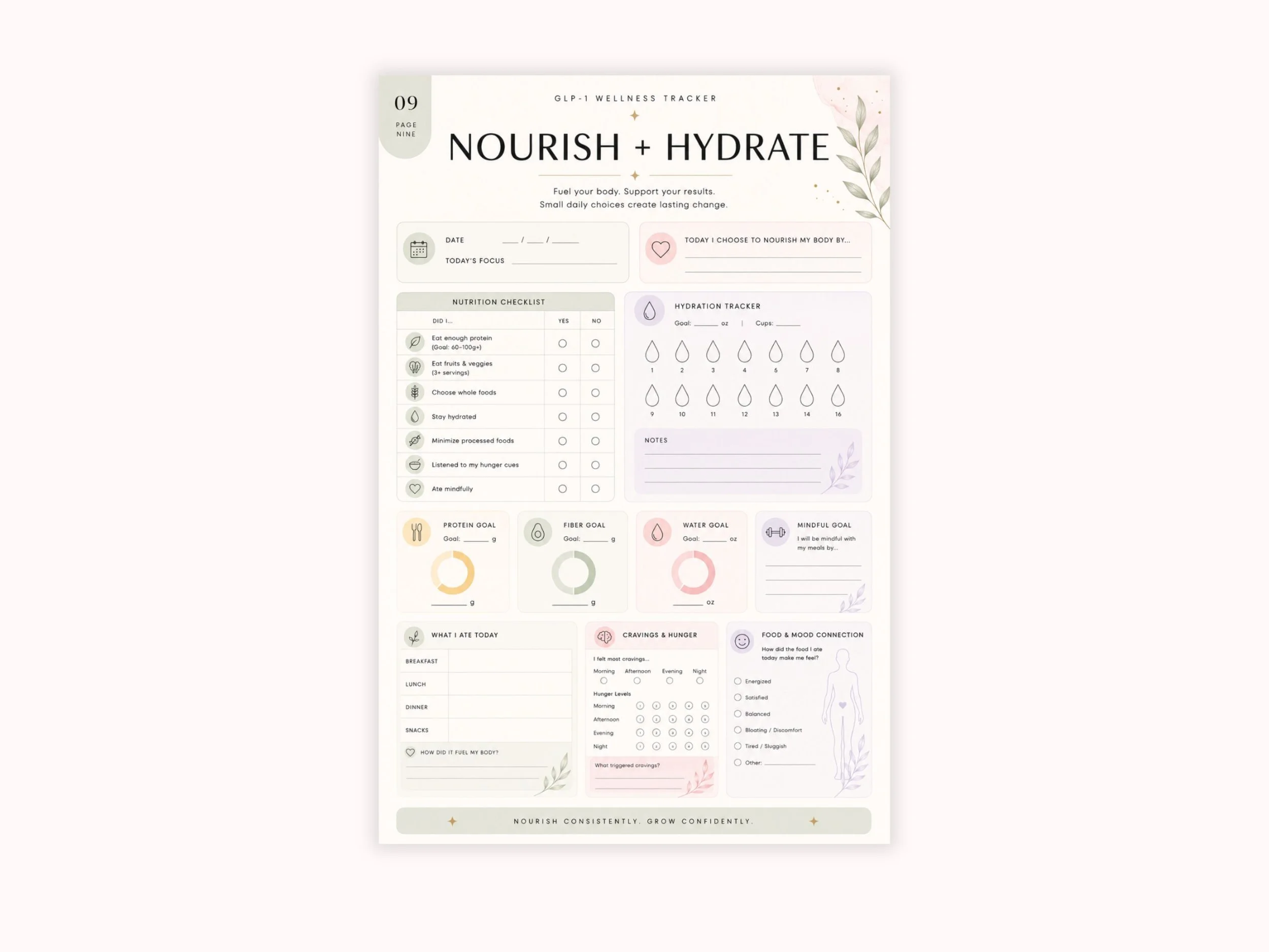 GLP-1 Wellness Planner & Tracker | Medication, Weight Loss, Nutrition & Health Journal.jpg