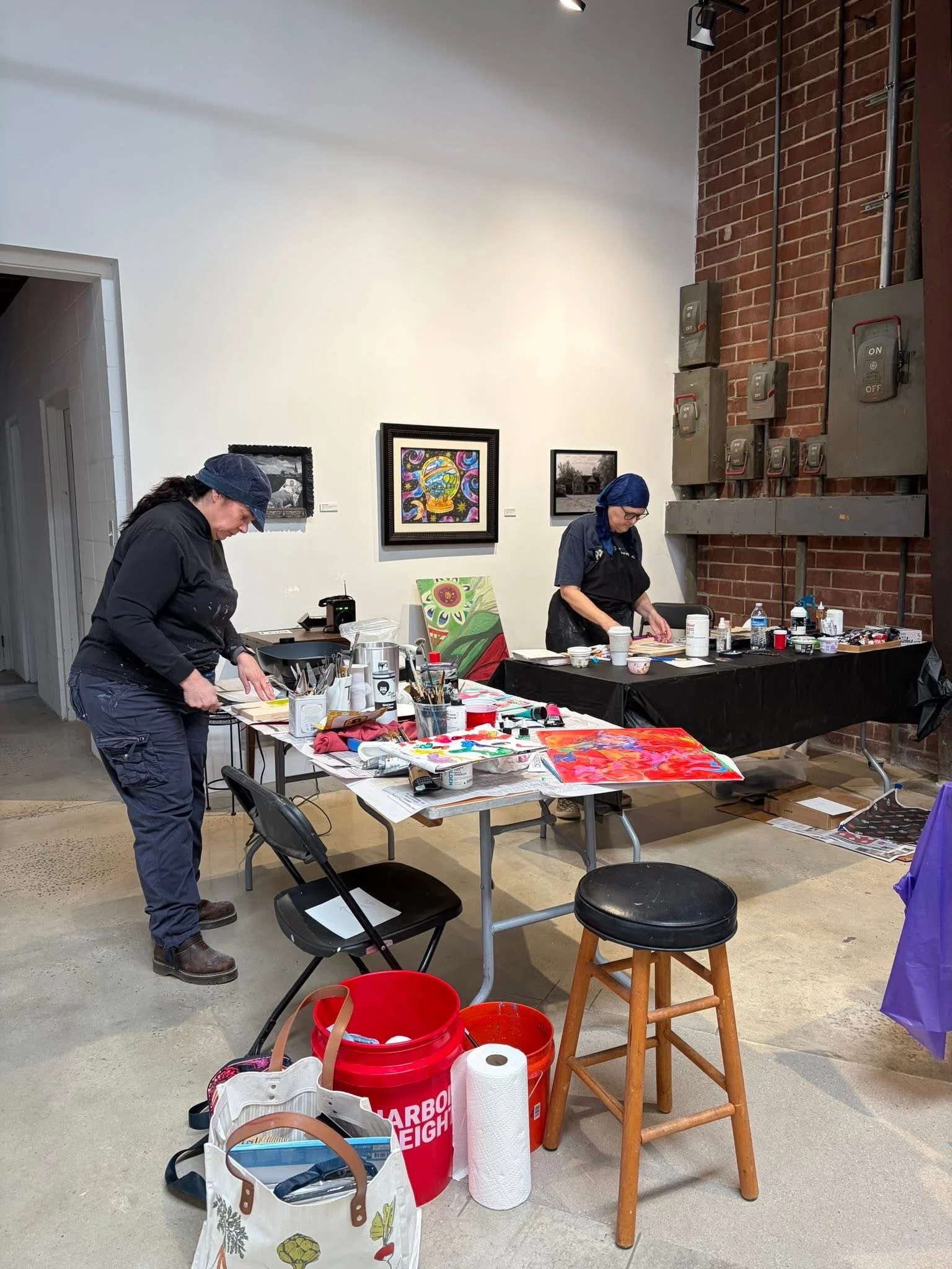 Abstract Painting with Jeanee Bourque