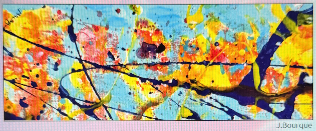 Abstract Paint Party Throw Down