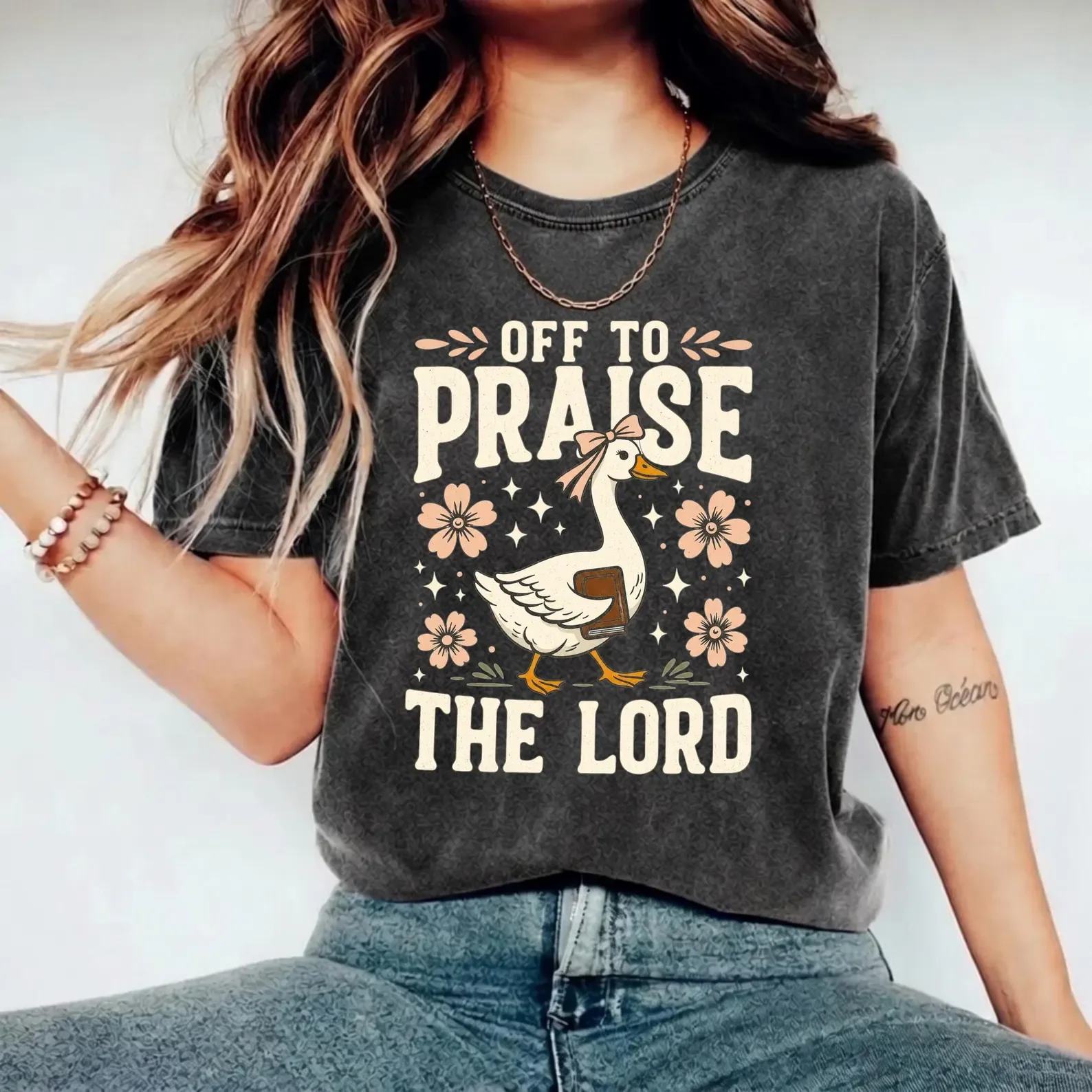 Off To Praise The Lord Tee