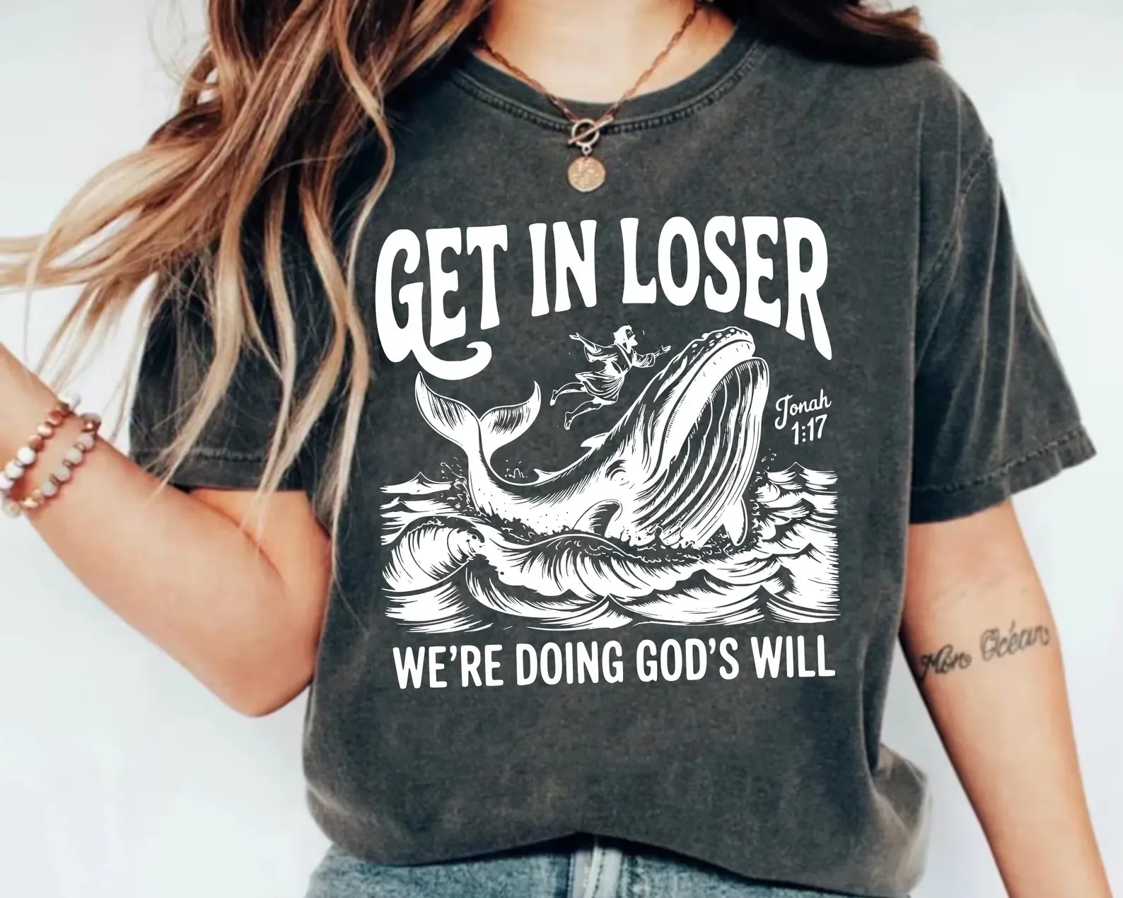 Get in Loser We're Doing God's Will Tee