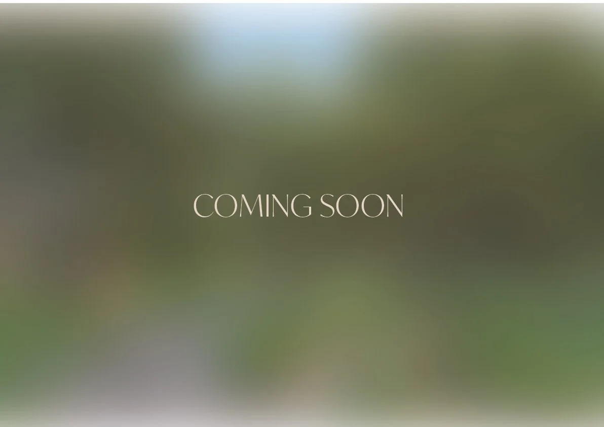 Blurred background with the words 'COMING SOON' in the center.