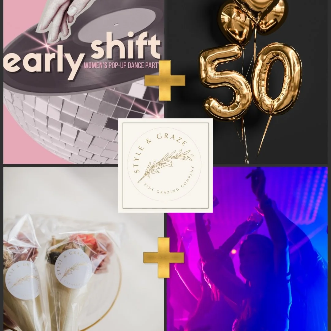 We love a good math equation&hellip;at least when there is food involved! 

What does @earlyshiftcanada + @yxestyleandgraze + 50 + women ready to have an amazing evening, equal?

The answer - FREE CHARCUTERIE CONES.&nbsp; The first 50 people through 