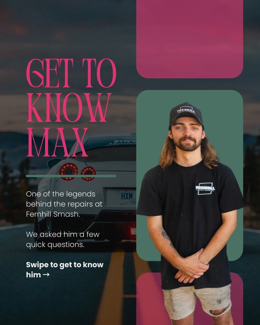 Meet Max, one of the legends behind the quality work at Fernhill 🔧

We asked him a few quick questions so you can get to know the bloke who's probably worked on your car. Swipe through to see what he had to say ➡️

This is the team that's got you so