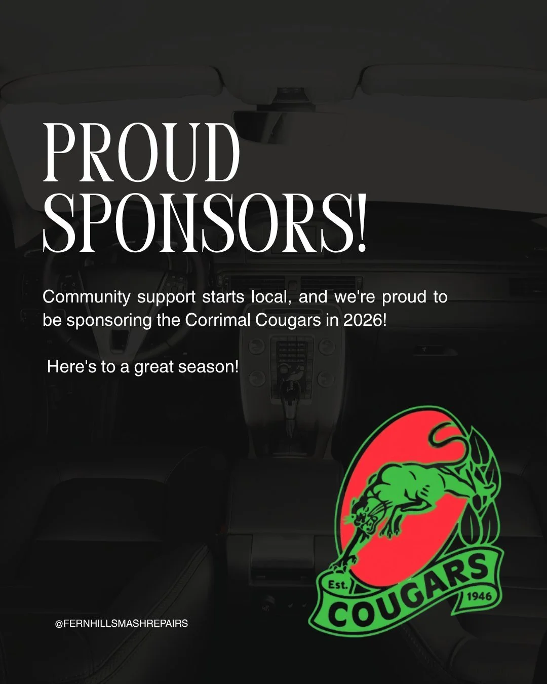 We're all about supporting our local Illawarra community and excited to announce that we are backing the @corrimalcougars this season! 🐾

Here's to an exciting season! 💙

#CorrimalCougars #LocalAndProud #CommunityFirst #IllawarraStrong #WollongongB