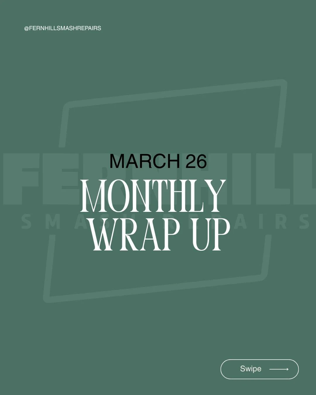 March in the books 📋

56 cars back on the road, 17 insurance claims sorted (so you didn't have to stress about it), one seriously impressive Hilux SR5 rebuild AND of course, lunch of the month at @unclegeorges

If you've been putting off your repair