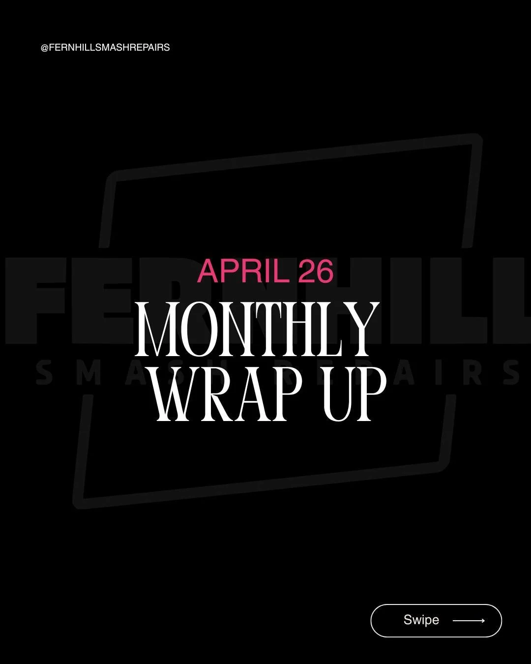 April, you've been a good one. 🙌

53 cars repaired, 15 insurance claims sorted, brisket burgers from Big Five Lapa (e have no regrets) andddd a big happy birthday to George! 🎂

If you've been putting off your repair, stop by the workshop for a free