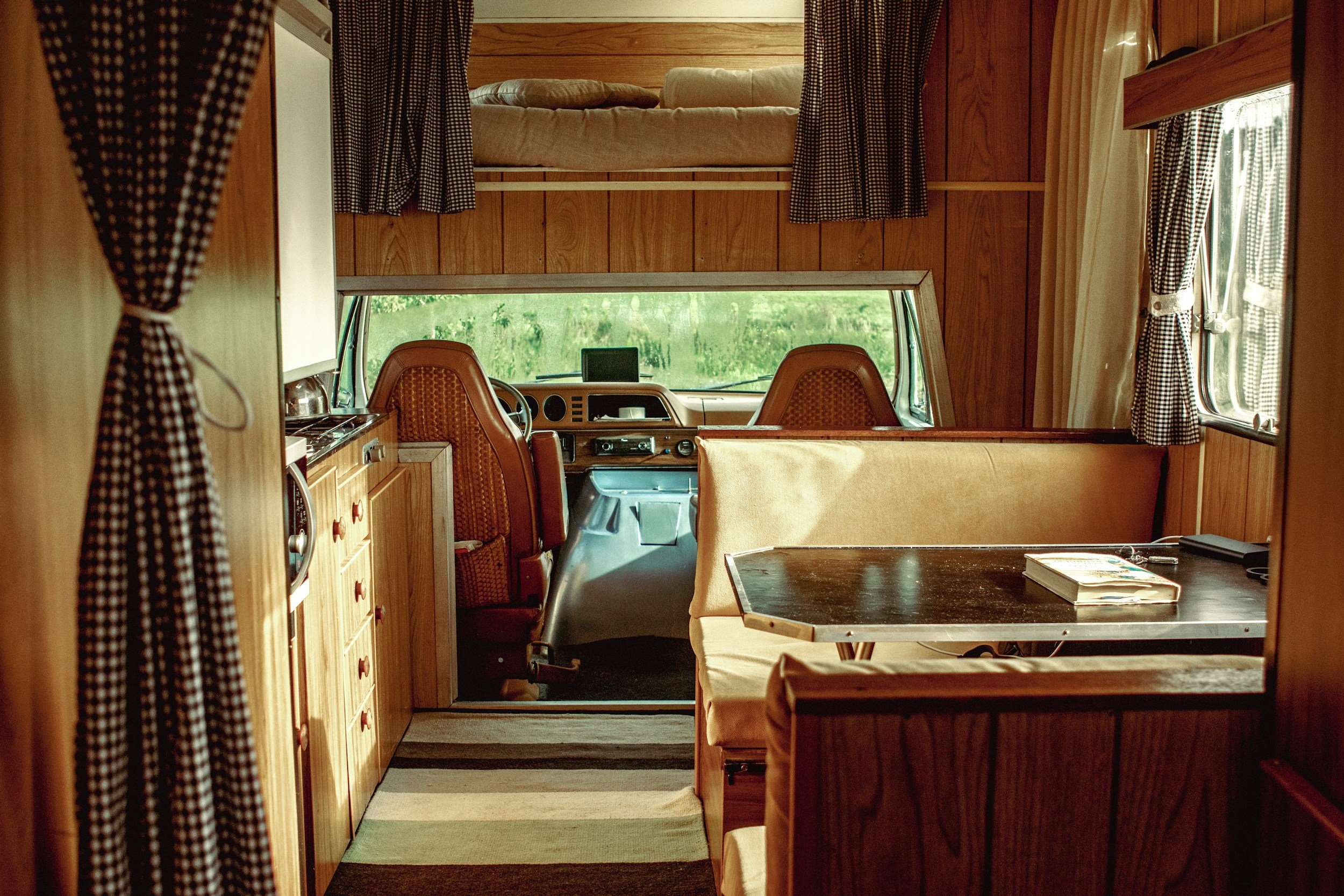 We Turned a Dark, Dated RV Into a Bright, Modern Space — Without Replacing a Single Cabinet