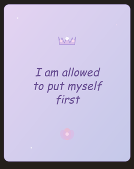 Eldest Daughter Affirmation Cards