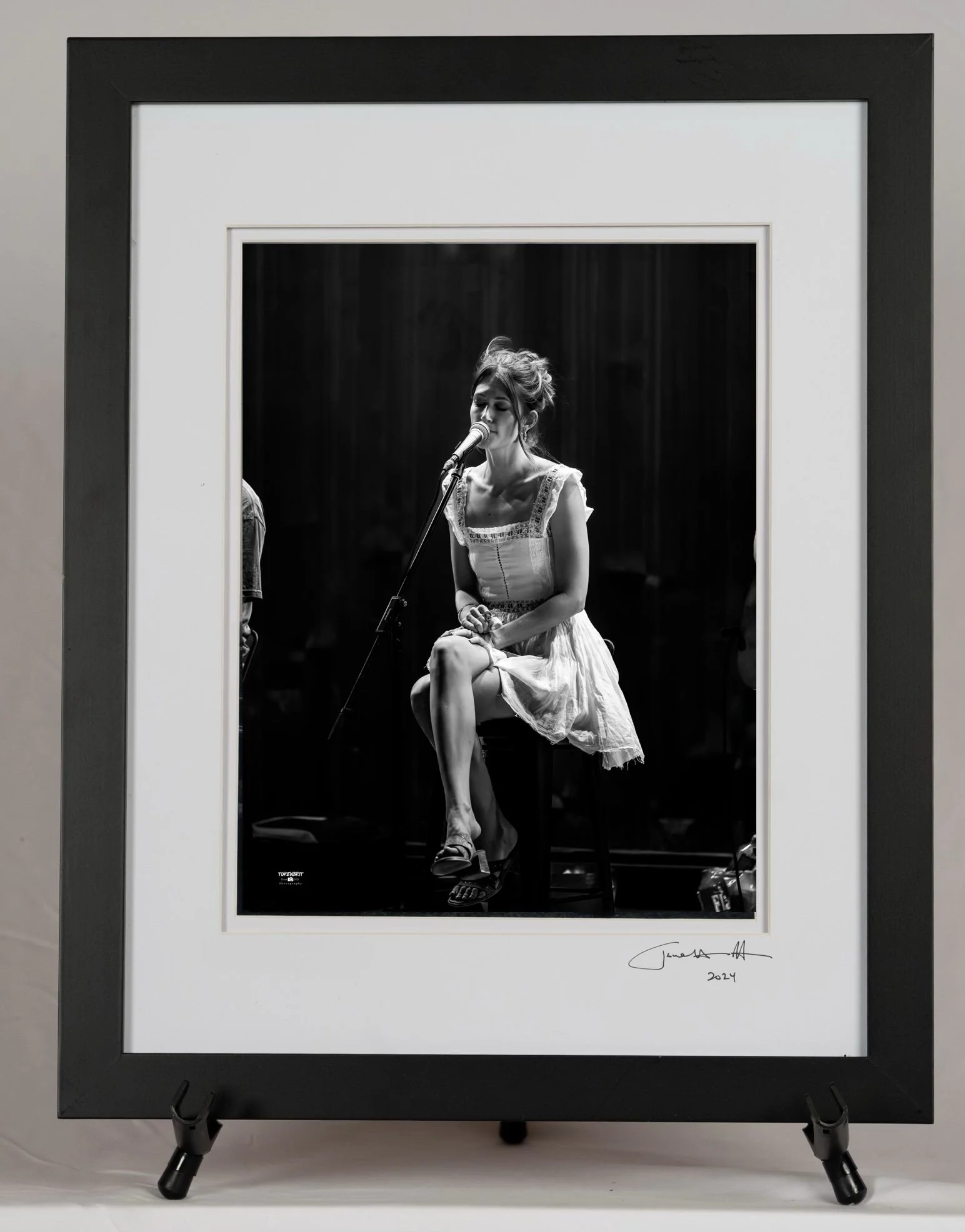 Photo Print Framed-Anna Vaus Guitar Filed WeHo 8-1-25 7988.jpg