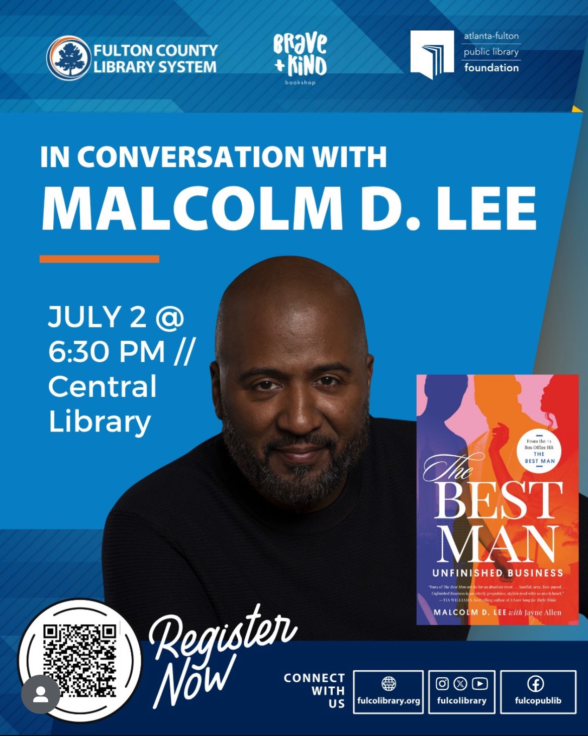Author Talk: Malcom D. Lee