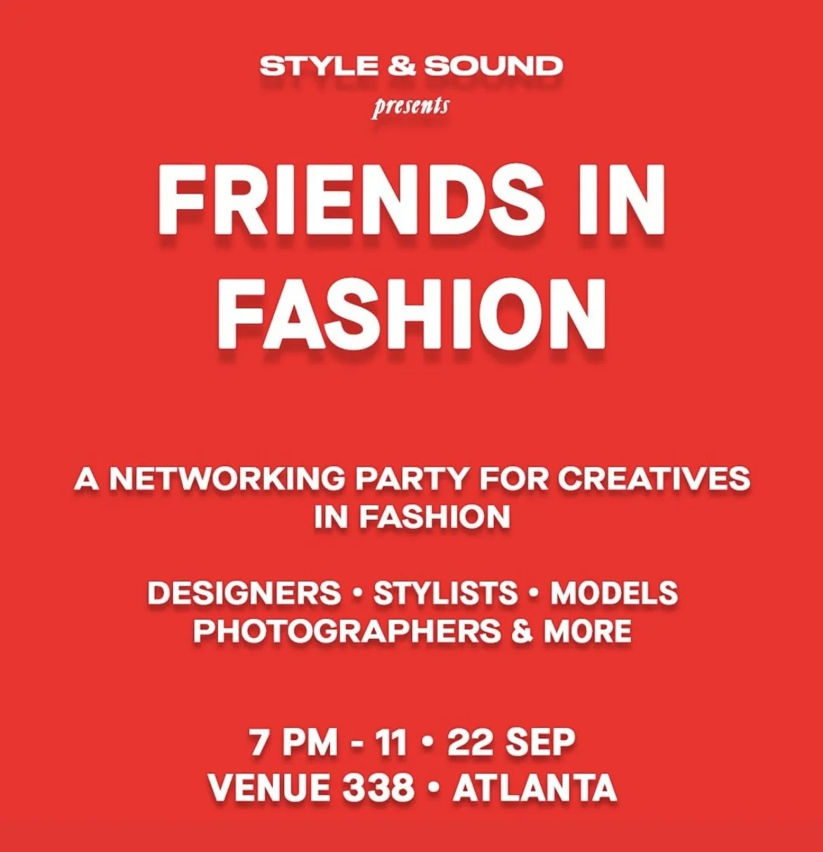 Friends in Fashion Networking Party