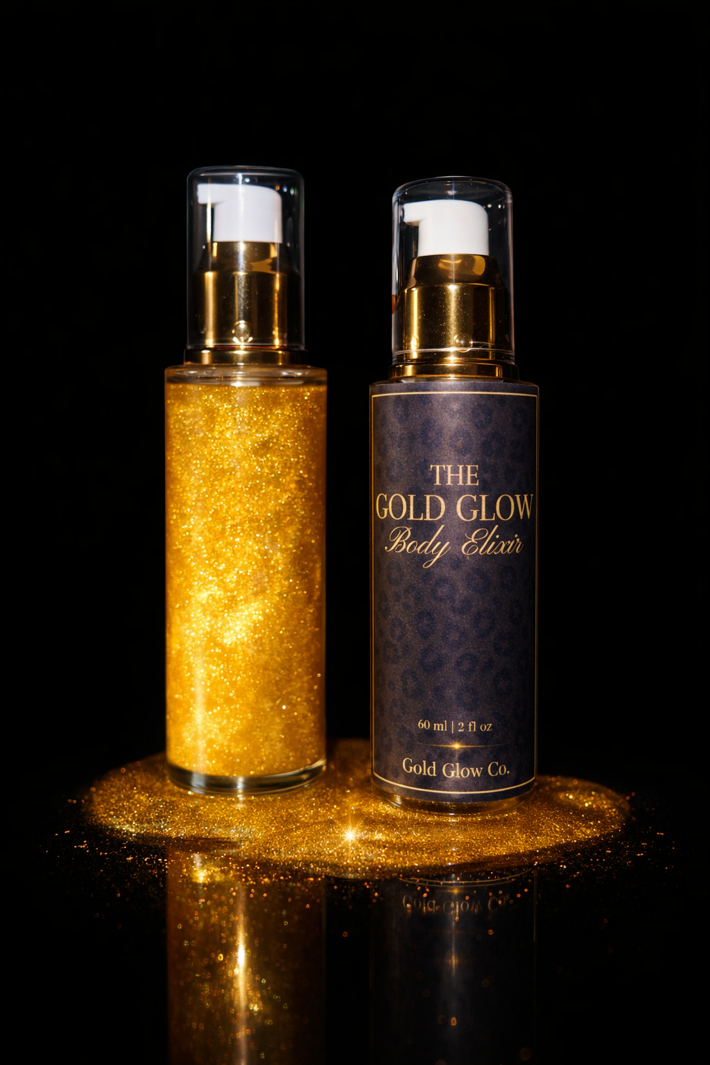 The Gold Glow Body Elixir- 2oz