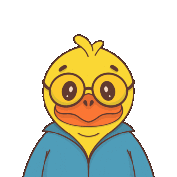Duck Oops Sticker.gif