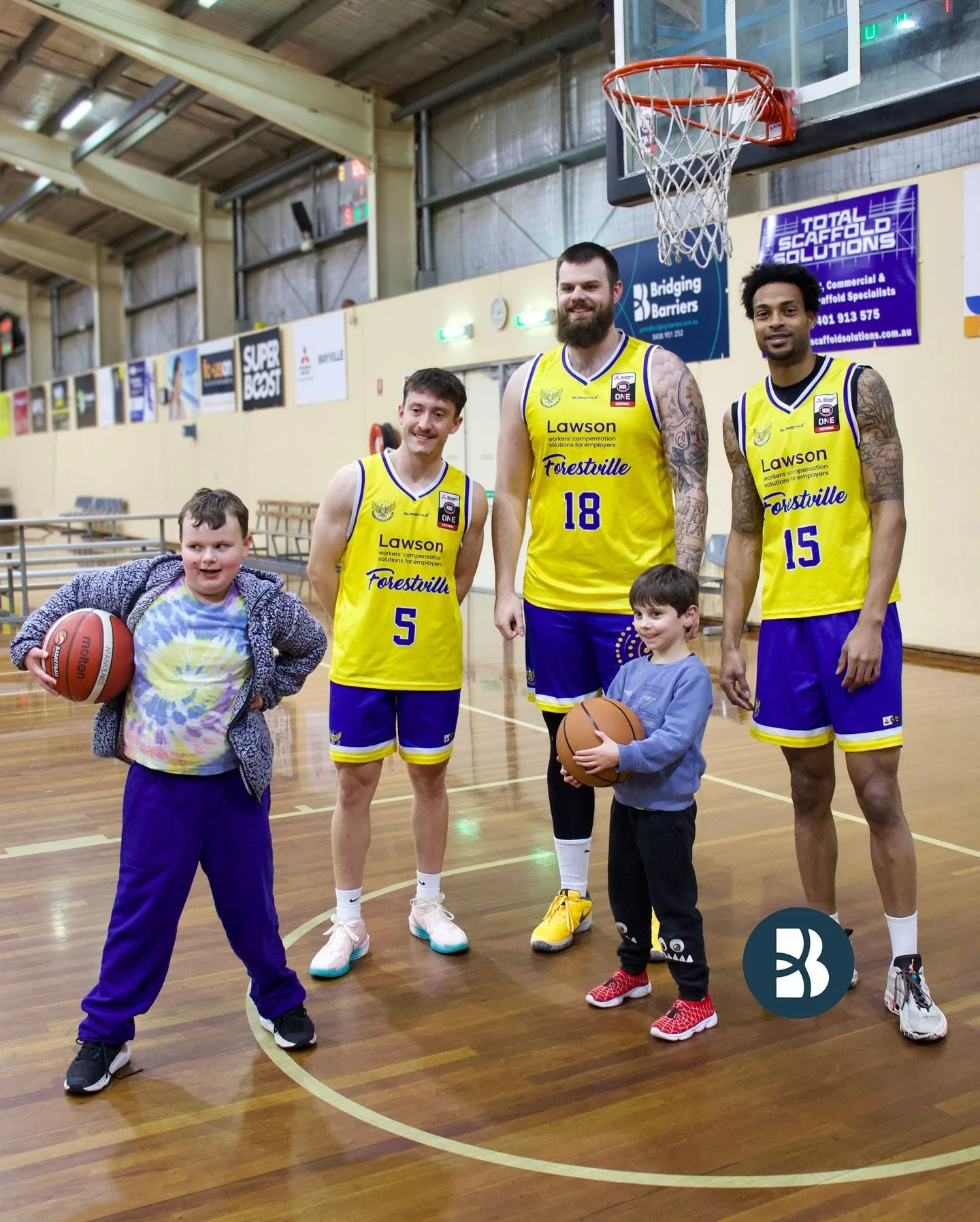 Can we sub in permanently? 👀 Someone please tell the Forestville Eagles they&rsquo;ve officially got some new superfans (and potential recruits).

From shooting hoops to hyping each other up from the sidelines, the boys had a blast. Happy Monday! 🤩