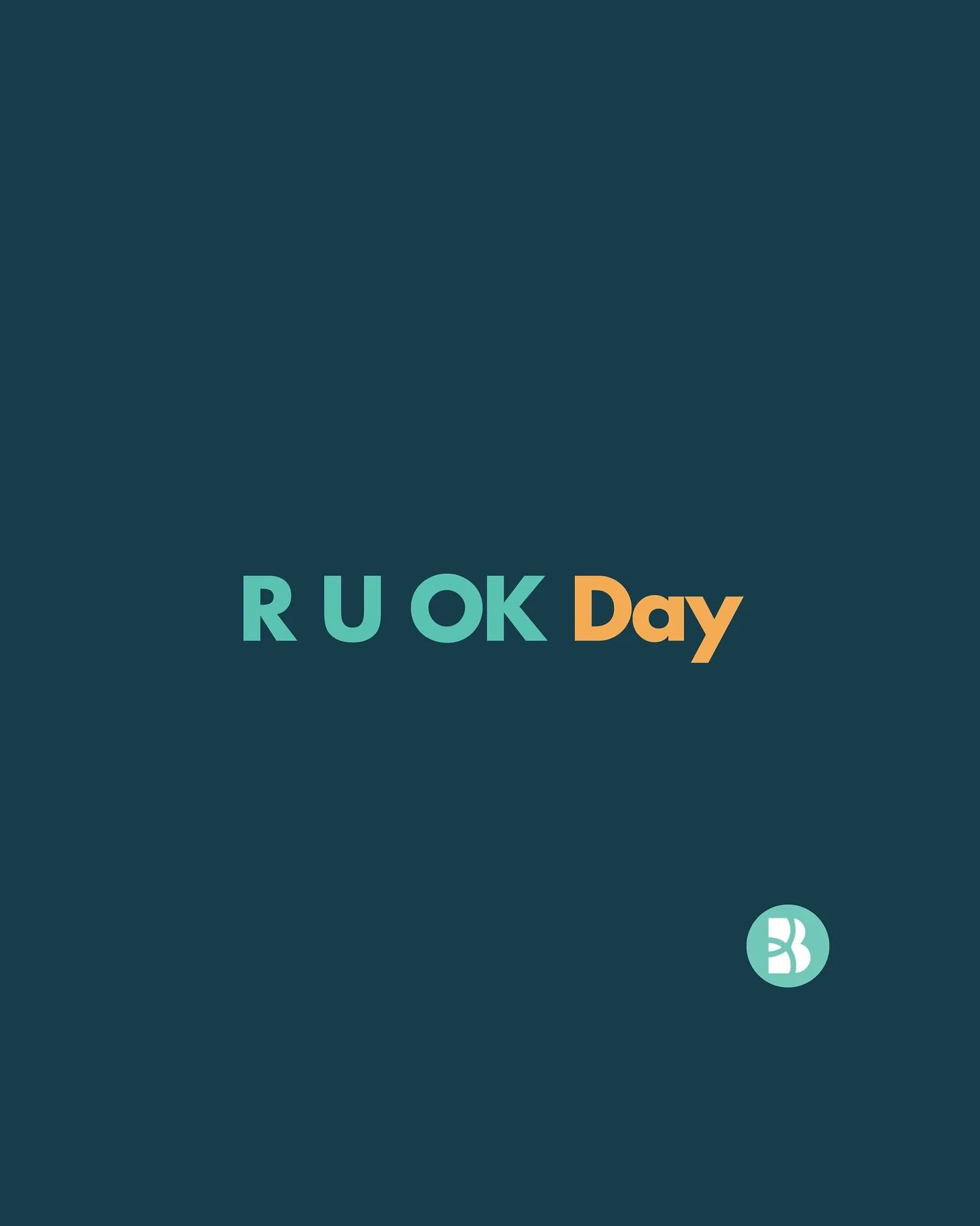 Today is R U OK? Day - Thursday 11 September. 💬💚

It&rsquo;s more than just a question &mdash; it&rsquo;s a reminder that conversations have the power to change lives.

Checking in with someone doesn&rsquo;t mean having all the answers &mdash; it m
