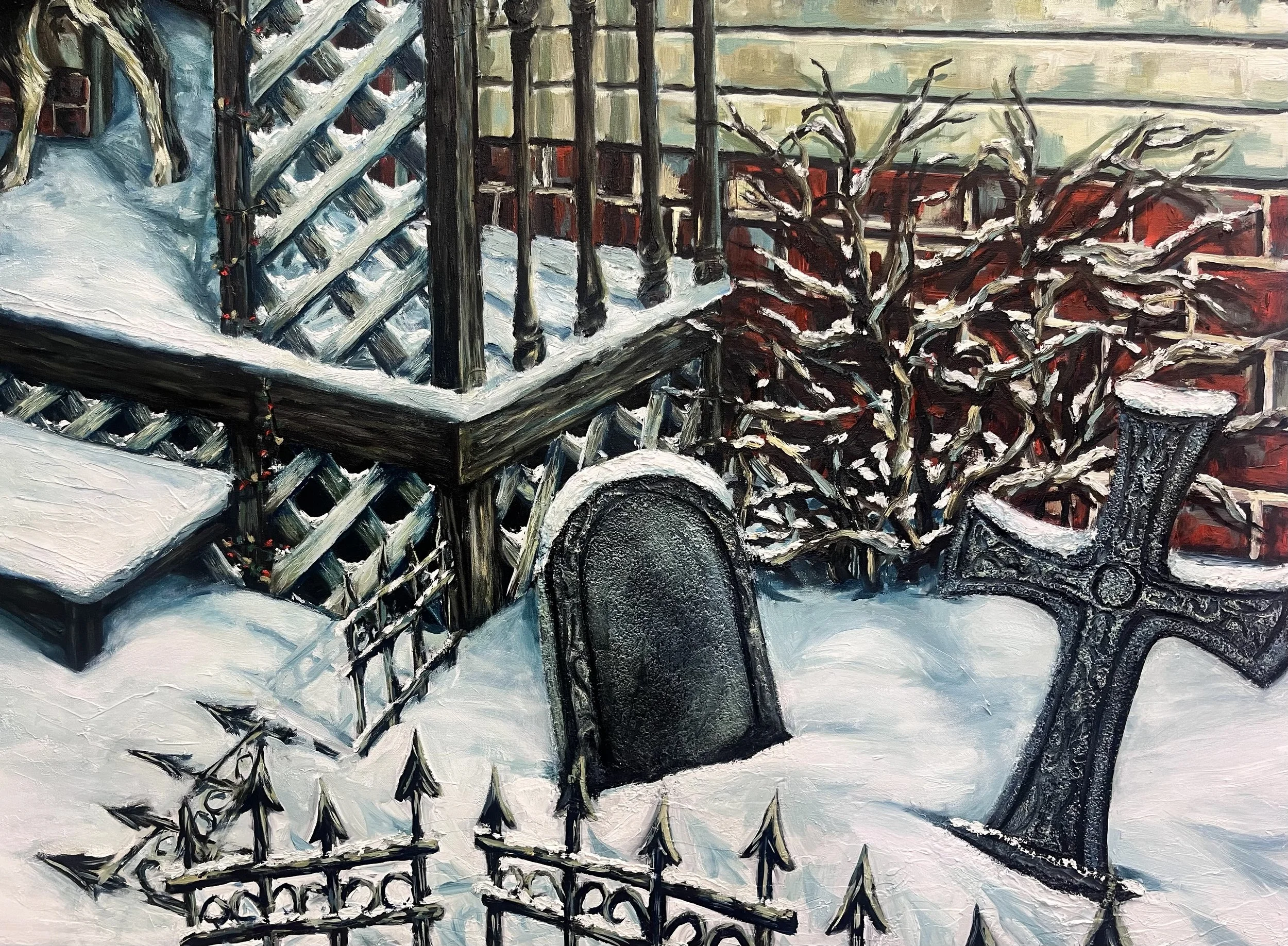 Winter's Wraith, 2026. Detail image