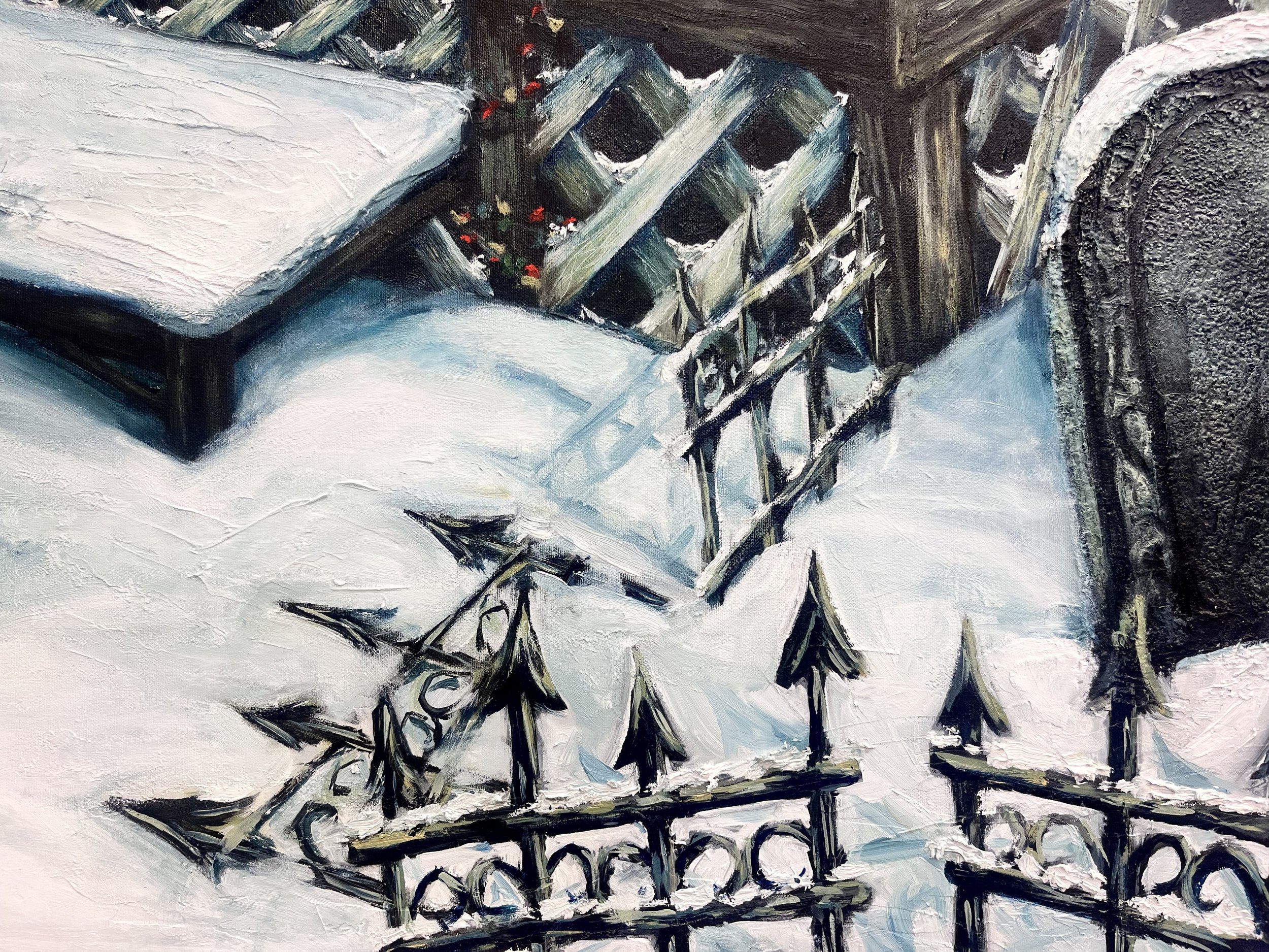 Winter's Wraith, 2026. Detail image