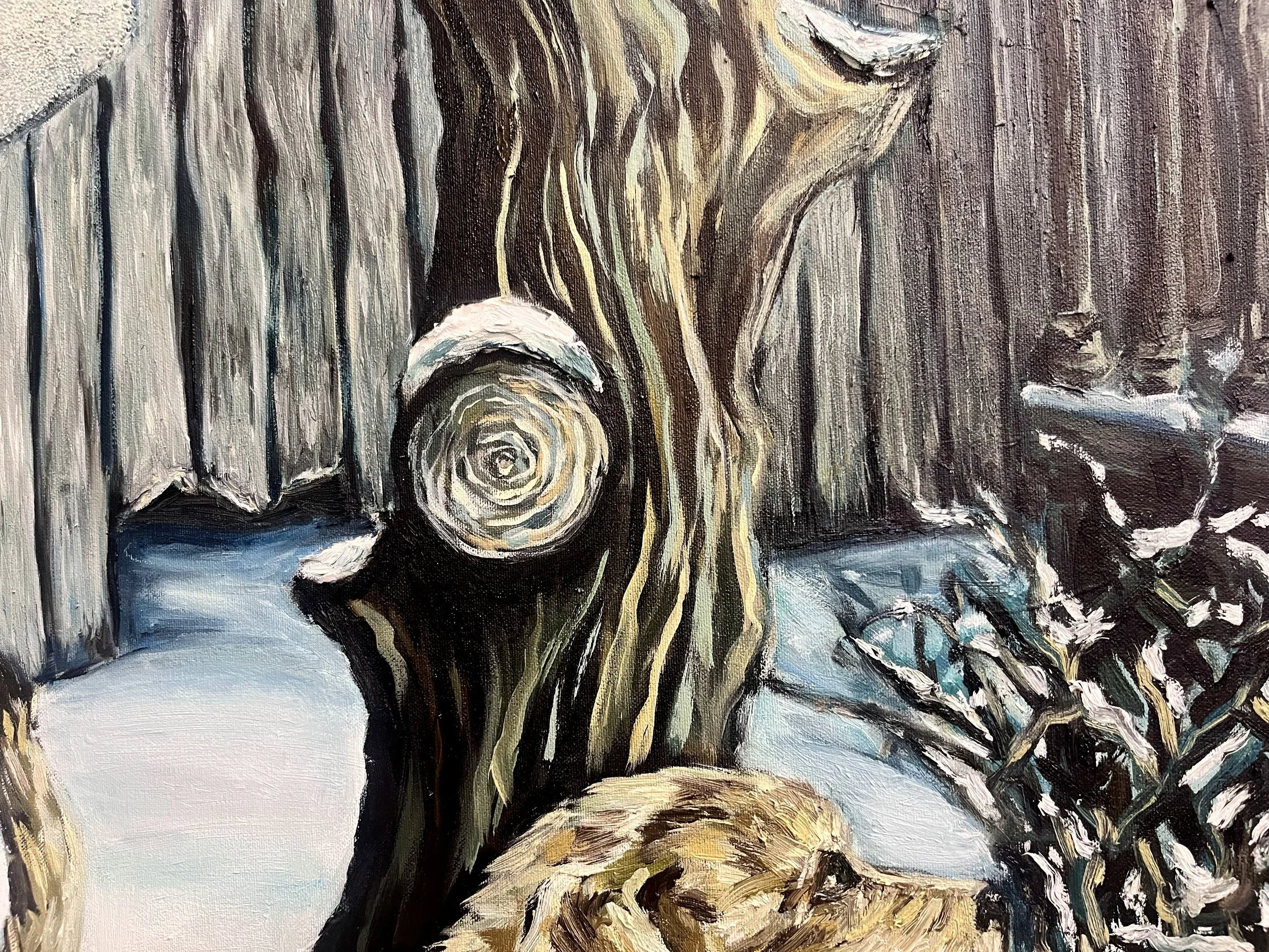 Winter's Wraith, 2026. Detail image